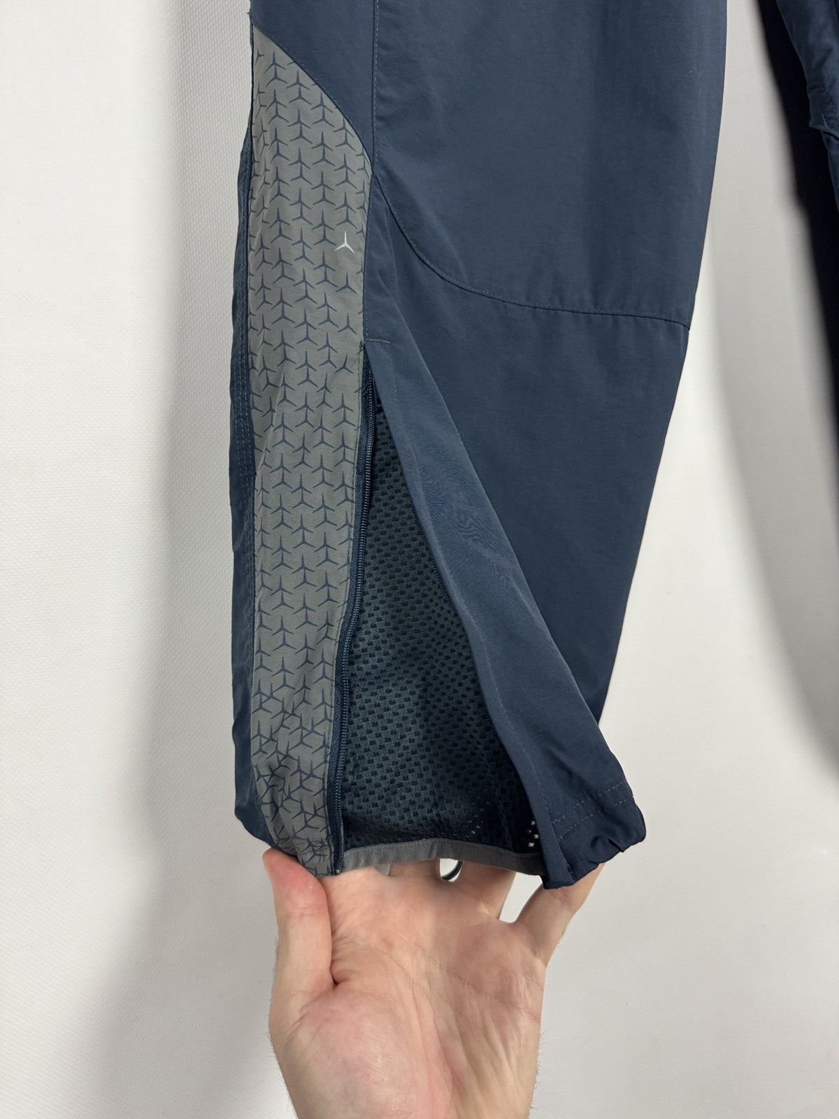 Nike Nike Vintage Track Pants Navy Blue Drawstring Cuffs Y2K XXL Size US 40 / EU 56 - 7 Thumbnail
