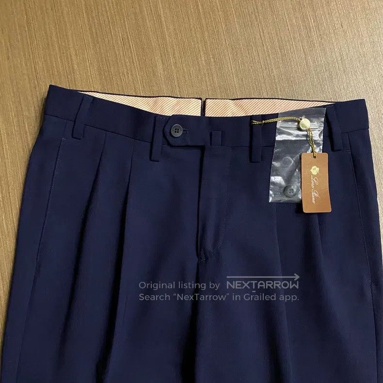 Loro Piana LORO PIANA Wool leisure trousers Size 44R - 2 Thumbnail