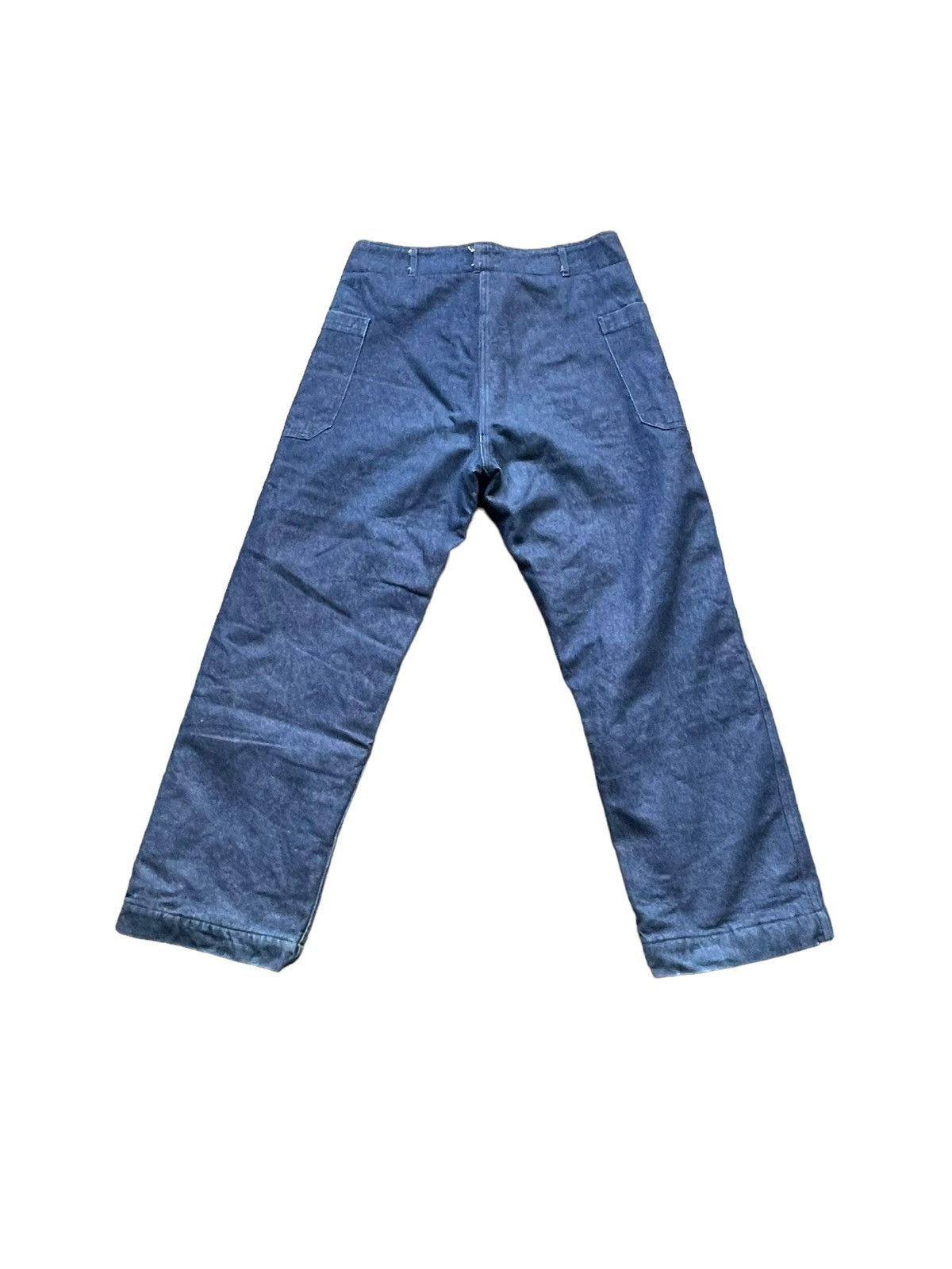 Japanese Brand Vintage Japanese Worker Denim Quilted Size US 34 / EU 50 - 7 Thumbnail