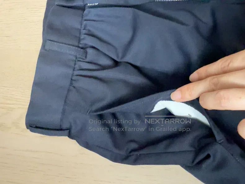 Comme des Garcons Comme des Garcons size S Wool shorts, size s, navy blue Size 23" - 4 Thumbnail