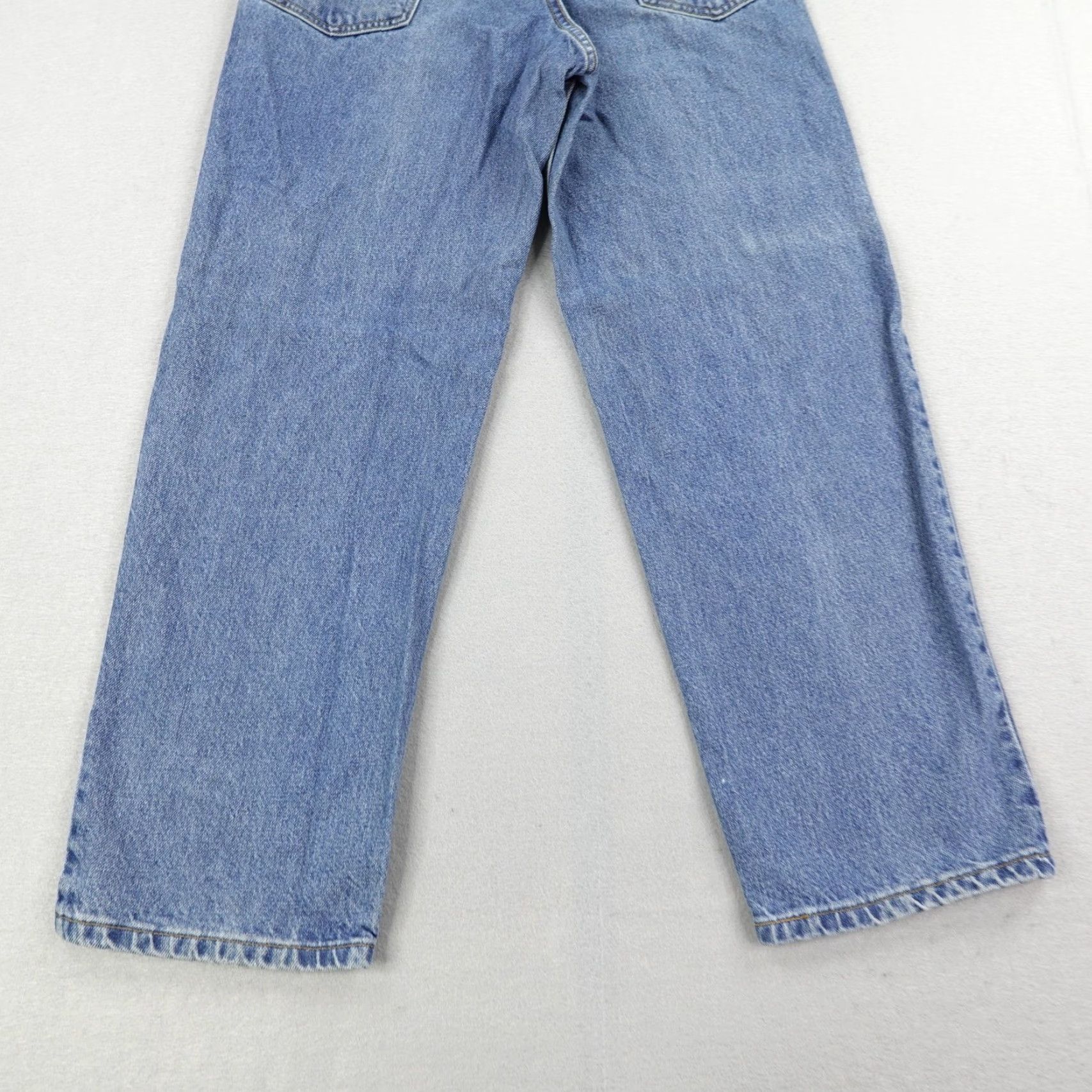 Levi's VINTAGE Levi's Jeans Mens 34x30 Blue Denim 560 Relaxed Straight Baggy Y2K Jeans Mens Size US 34 / EU 50 - 6 Thumbnail