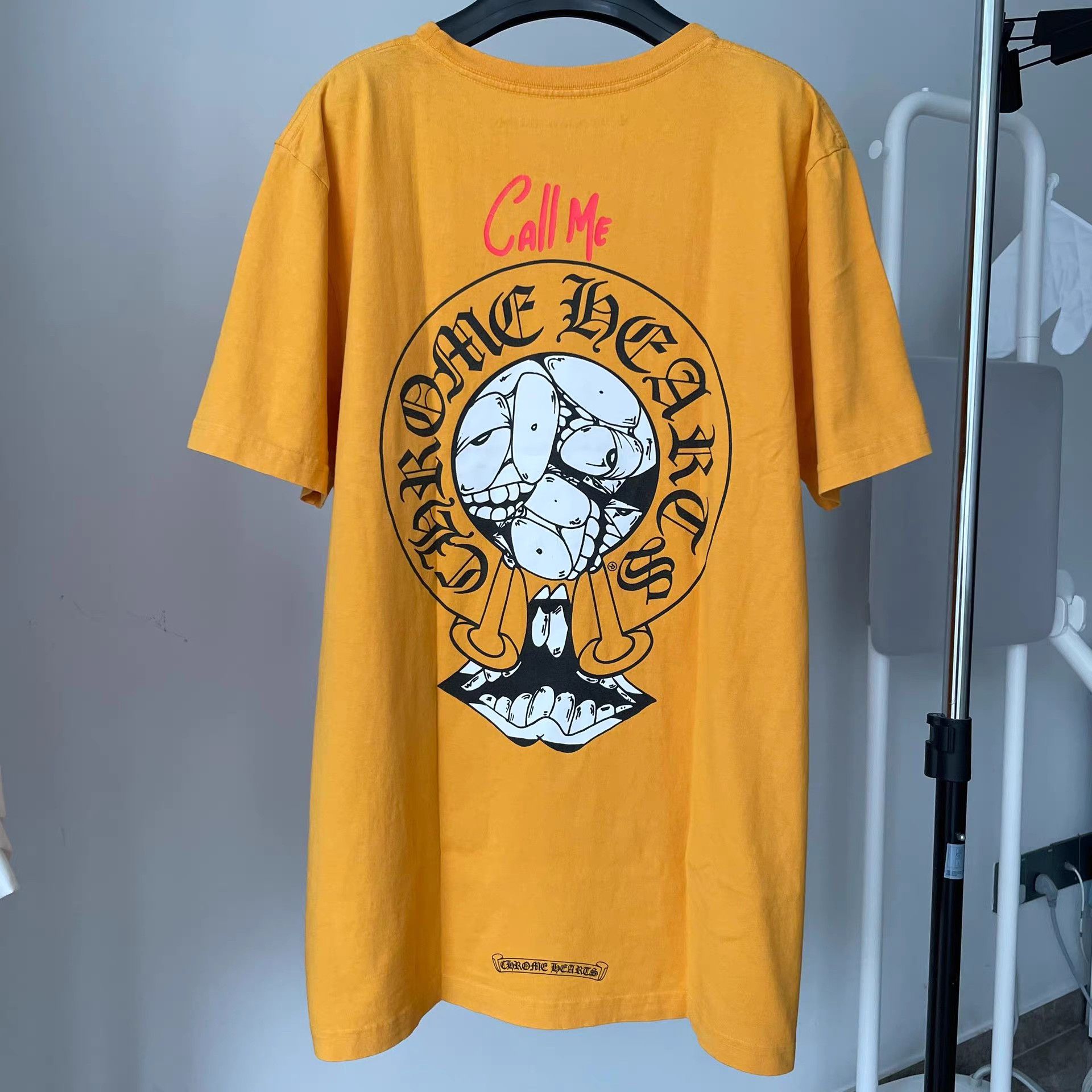 Chrome Hearts Chrome Hearts CH Matty Boy Yellow Graffiti T-Shirt Size L Size US L / EU 52-54 / 3 - 2 Thumbnail