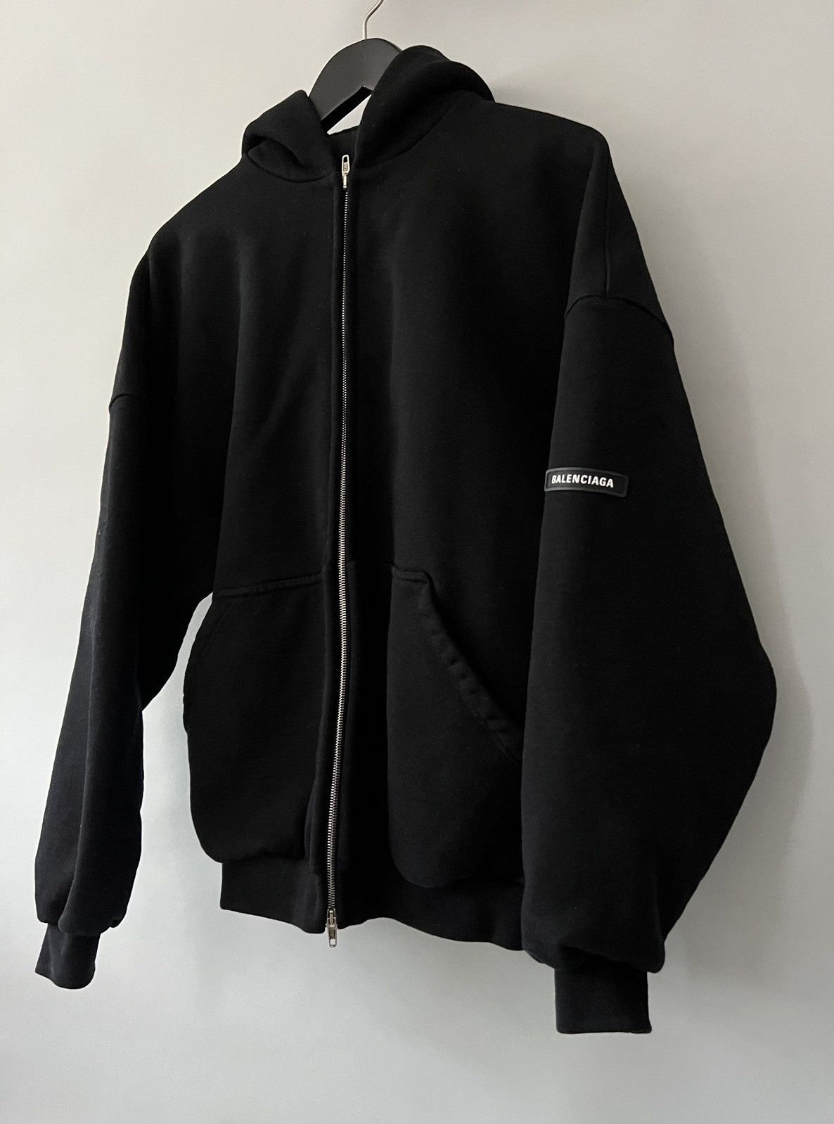 Balenciaga Balenciaga Heavy Zip Up Hoodie Size US S / EU 44-46 / 1 - 2 Thumbnail
