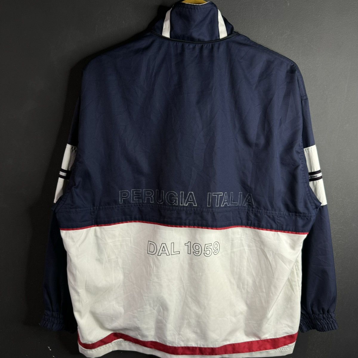Ellesse Vintage Ellesse Tennis Windbreaker Jacket Size US M / EU 48-50 / 2 - 2 Thumbnail