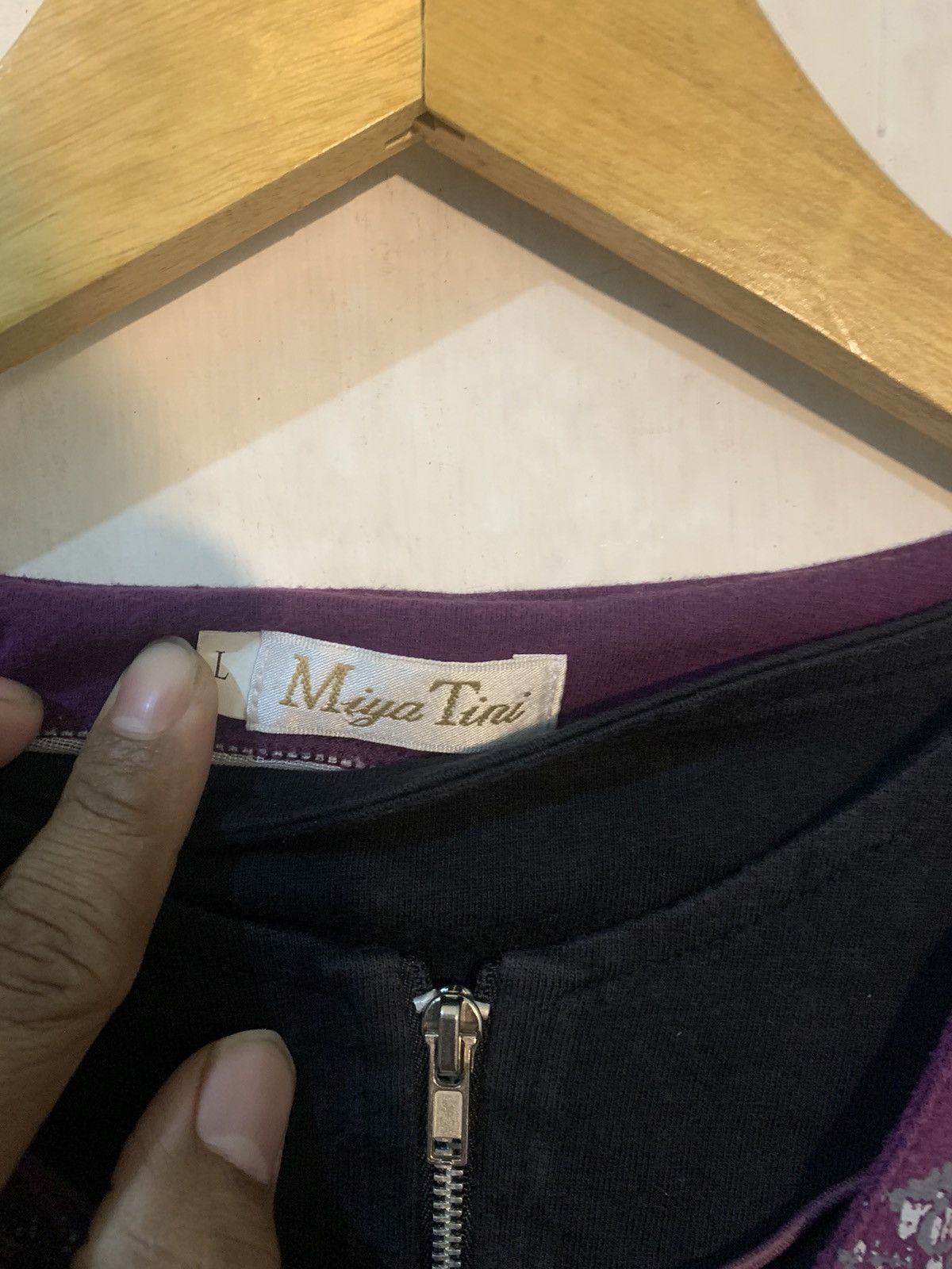 Japanese Brand 2000s MIYA TINI - Doubel layer zipper gothic vikeistyel Size US L / EU 52-54 / 3 - 6 Thumbnail