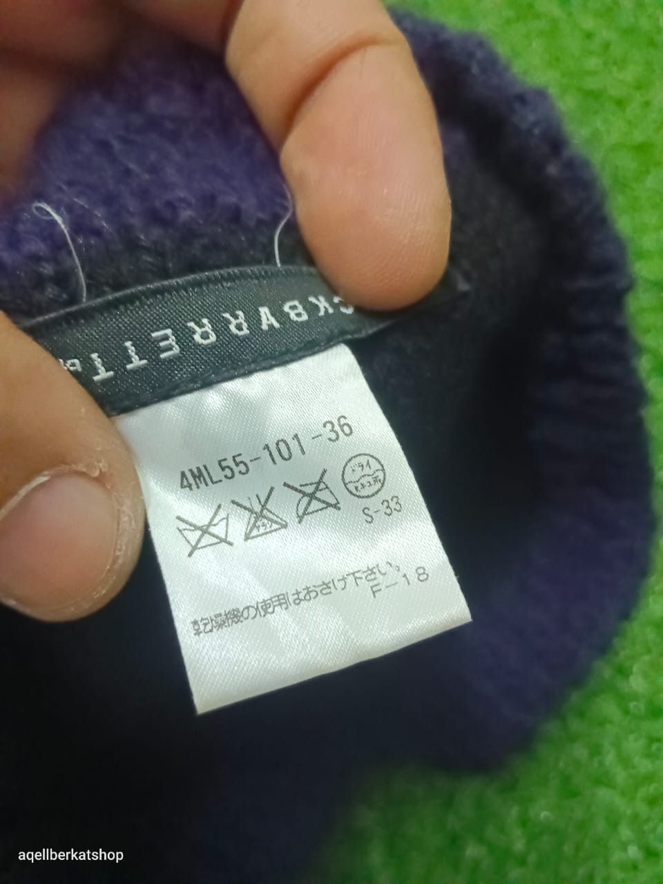 Neil Barrett BLACK BARRETT BY NEIL BARRETT Beanie Size ONE SIZE - 9 Thumbnail