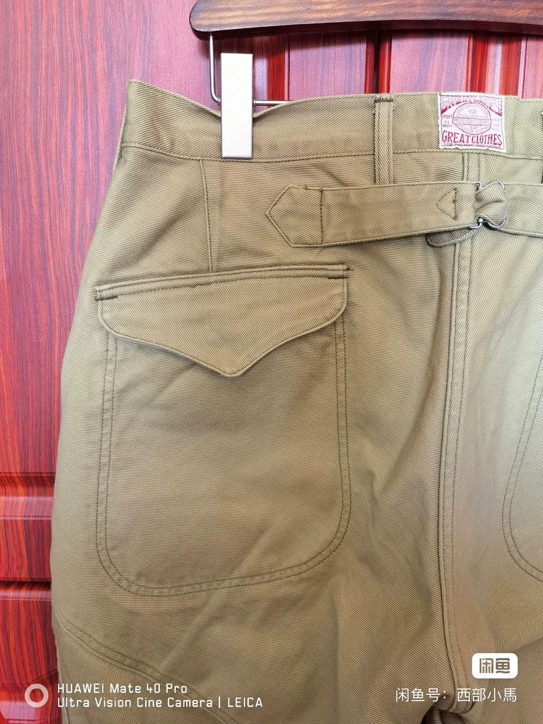 Freewheelers FREEWHEELERS Non-RRL Raf Lauren heavy-duty twill khaki tie Size US 34 / EU 50 - 9 Thumbnail