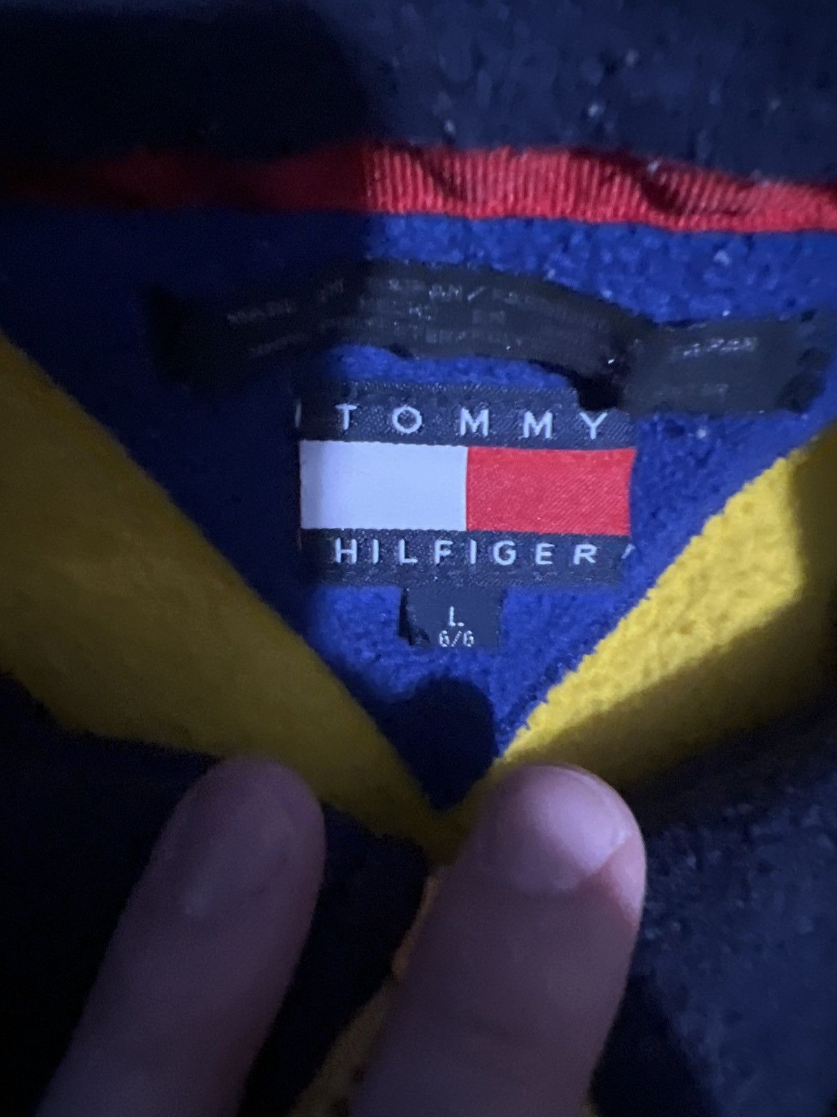 Tommy Hilfiger Tommy Hilfiger Half Zip fleece pull over jacket Size US L / EU 52-54 / 3 - 2 Thumbnail