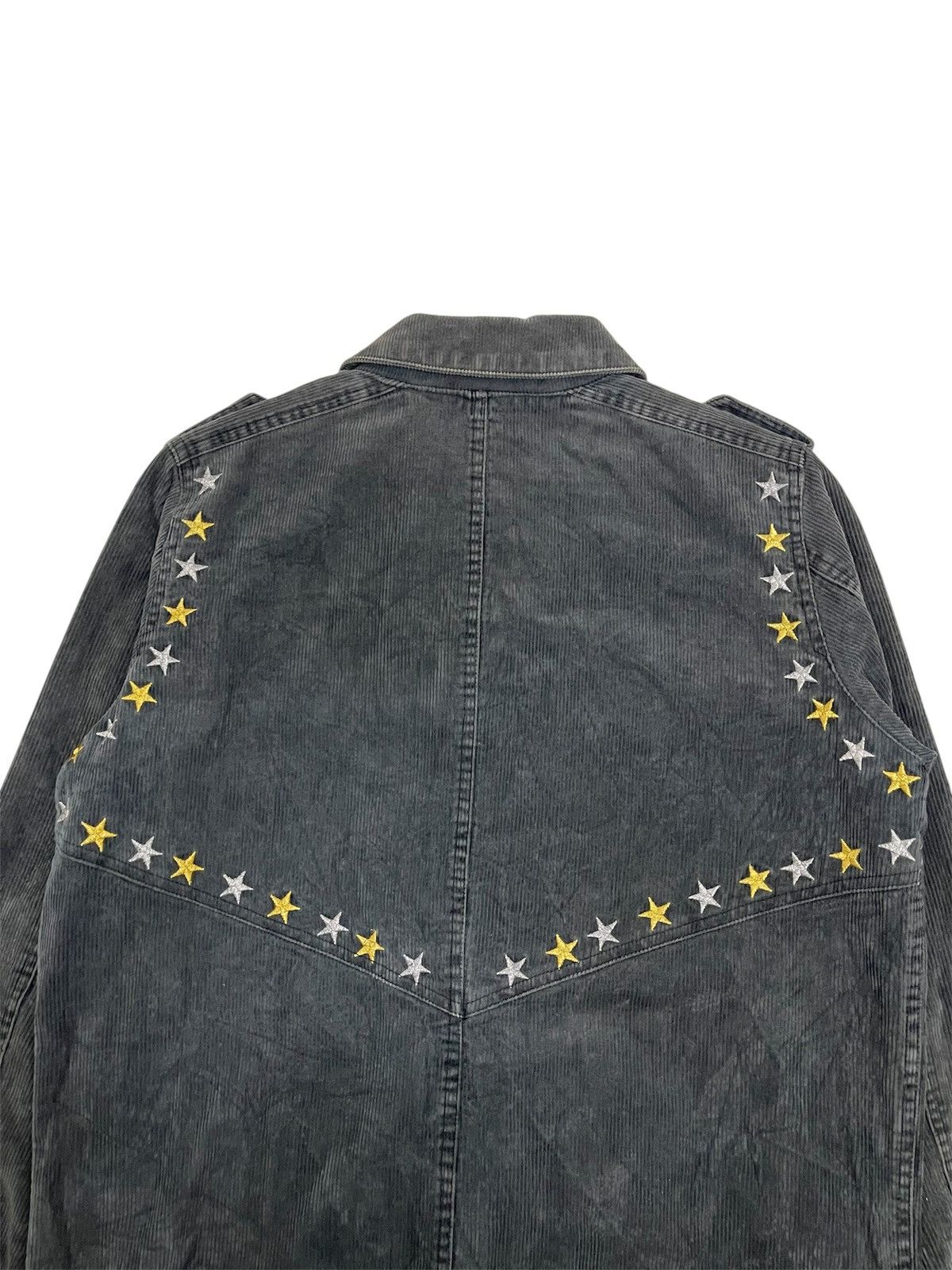 If Six Was Nine Candy Stripper Plaid Skull Patchwork Punk Chore Jacket Size US M / EU 48-50 / 2 - 10 Thumbnail