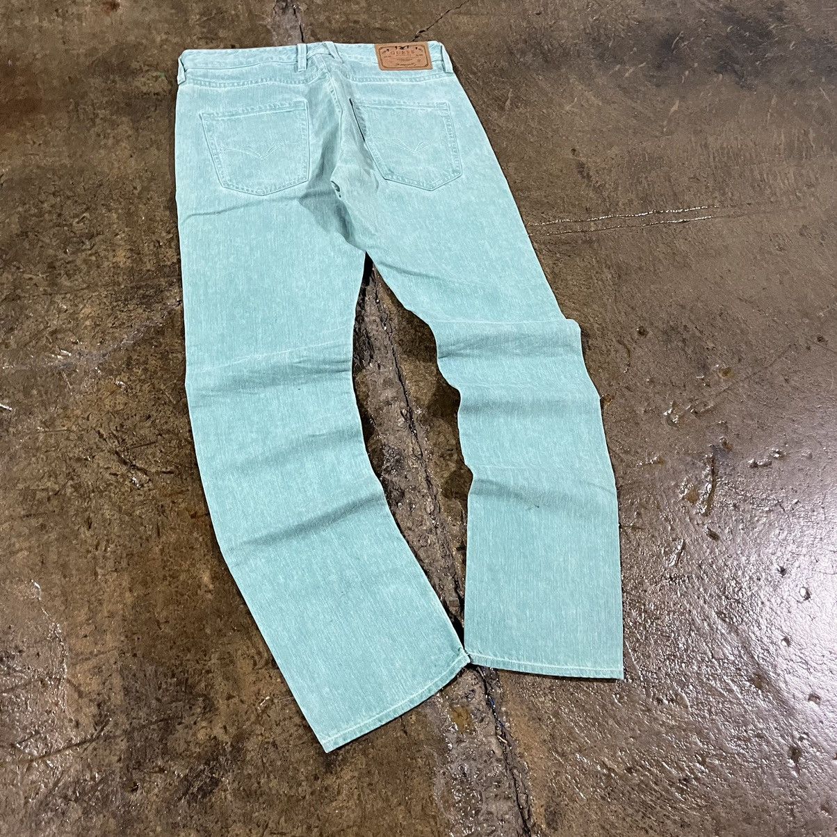 Guess × Vintage Crazy Vintage Guess Jeans New w/ Tags 90s Y2K Unique Size US 34 / EU 50 - 3 Thumbnail