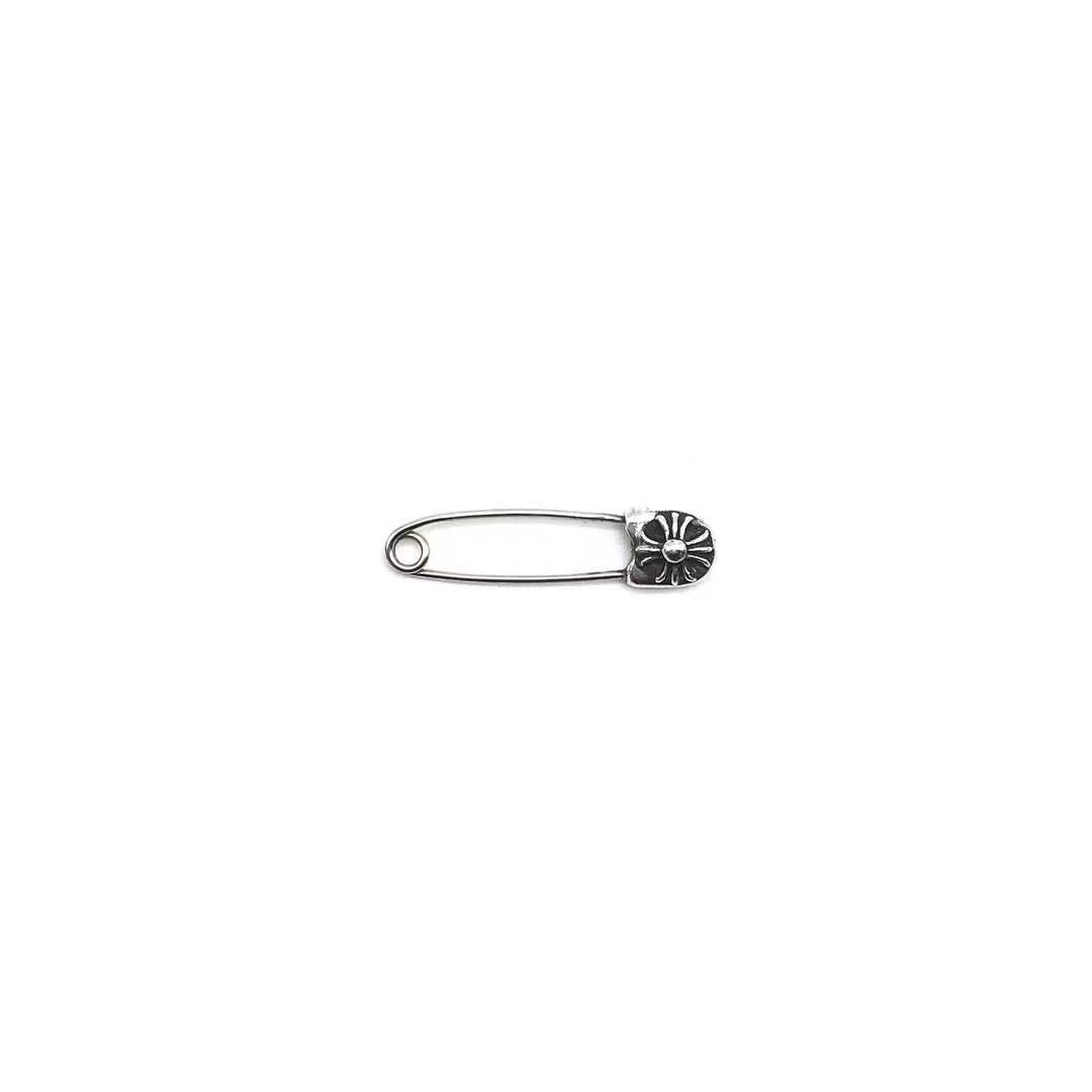 Chrome Hearts Chrome Hearts Silver Cross Safety Pin Size ONE SIZE - 1 Thumbnail