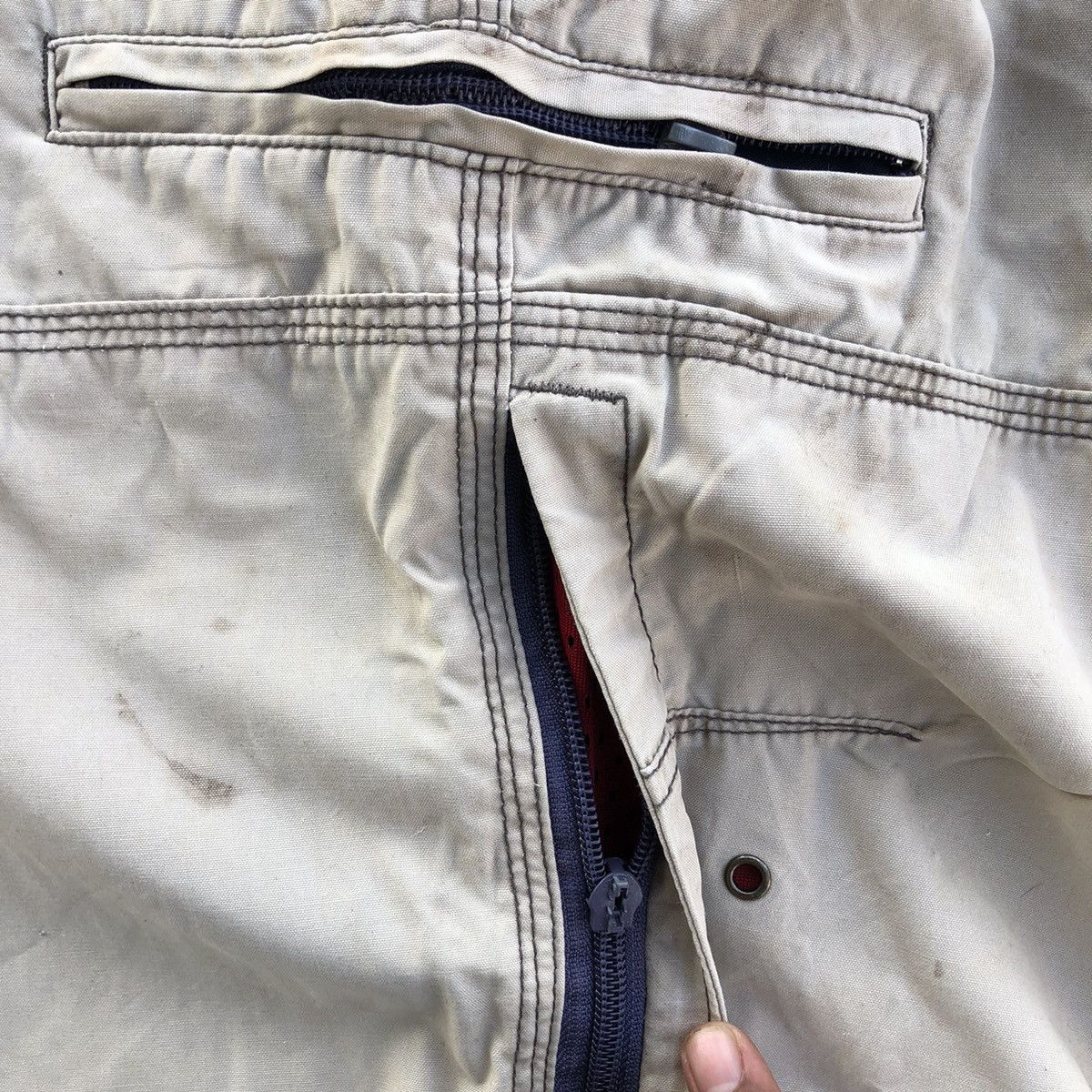 Japanese Brand Japanese Faded chevre Outdoor Cargo pants With 10 pocket Size US 36 / EU 52 - 20 Thumbnail