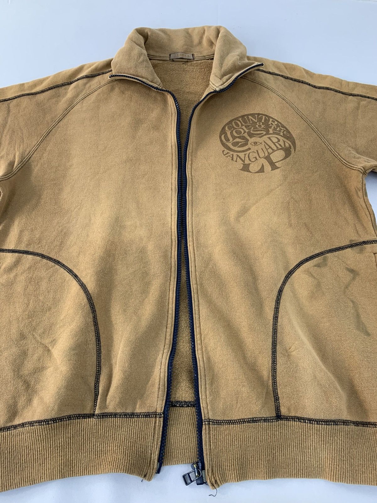Japanese Brand Junmen Country Joe Fish Vanguard Zipper Jacket Takahashi Size US M / EU 48-50 / 2 - 4 Thumbnail