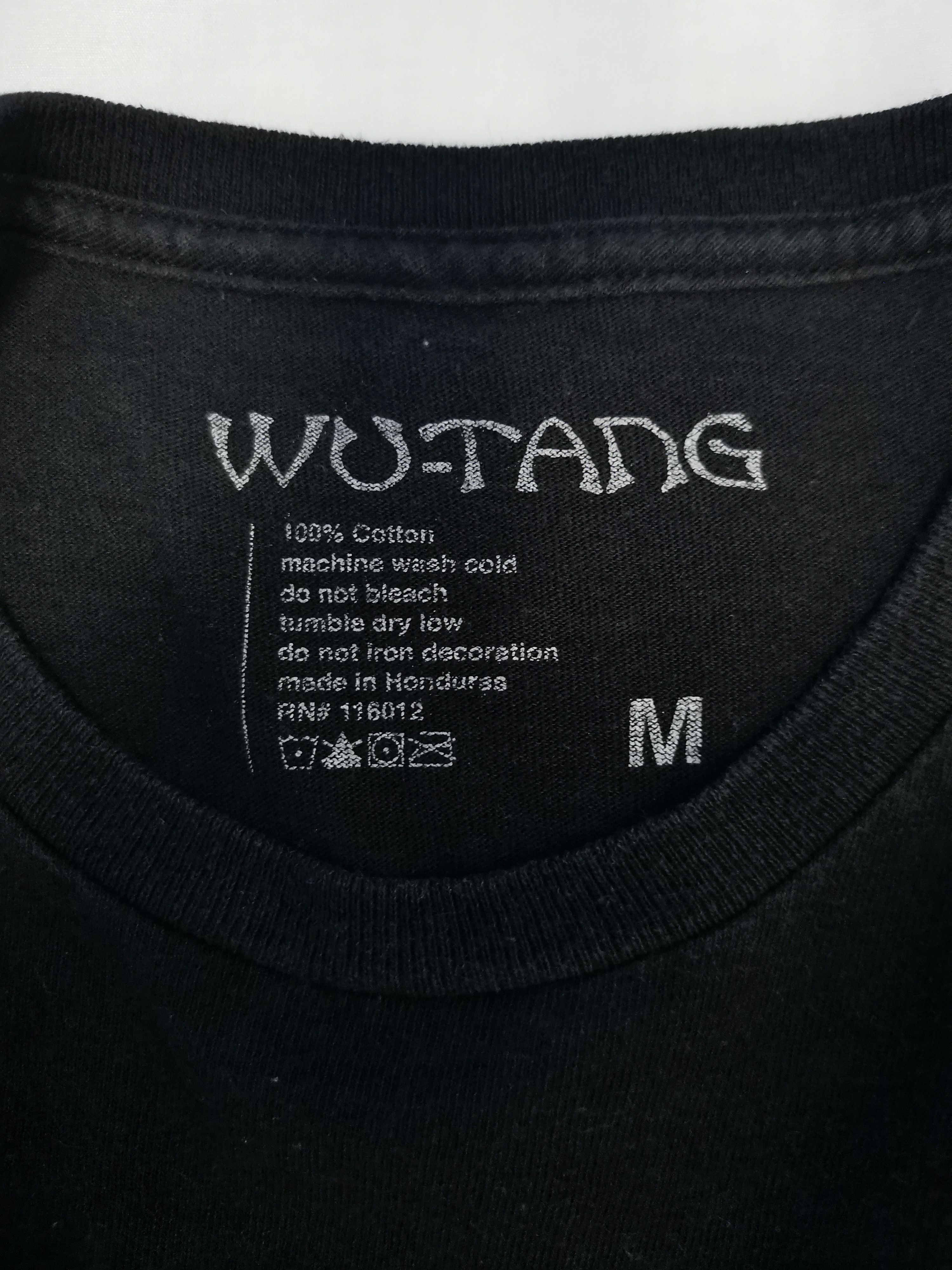 Band Tees WU-TANG CLAN Rap Tee Hiphop Tupac 50cent Eminem Size US M / EU 48-50 / 2 - 2 Thumbnail