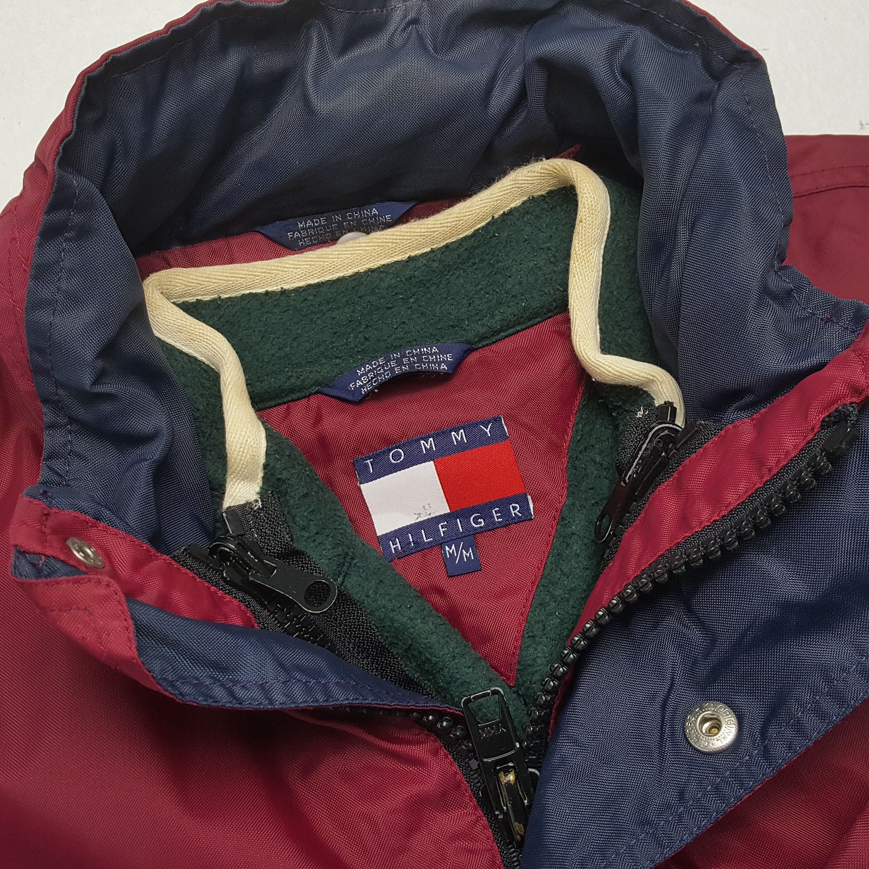 Tommy Hilfiger × Vintage TOMMY HILFIGER Fashion Brand Nice Design Jacket Size US M / EU 48-50 / 2 - 11 Thumbnail