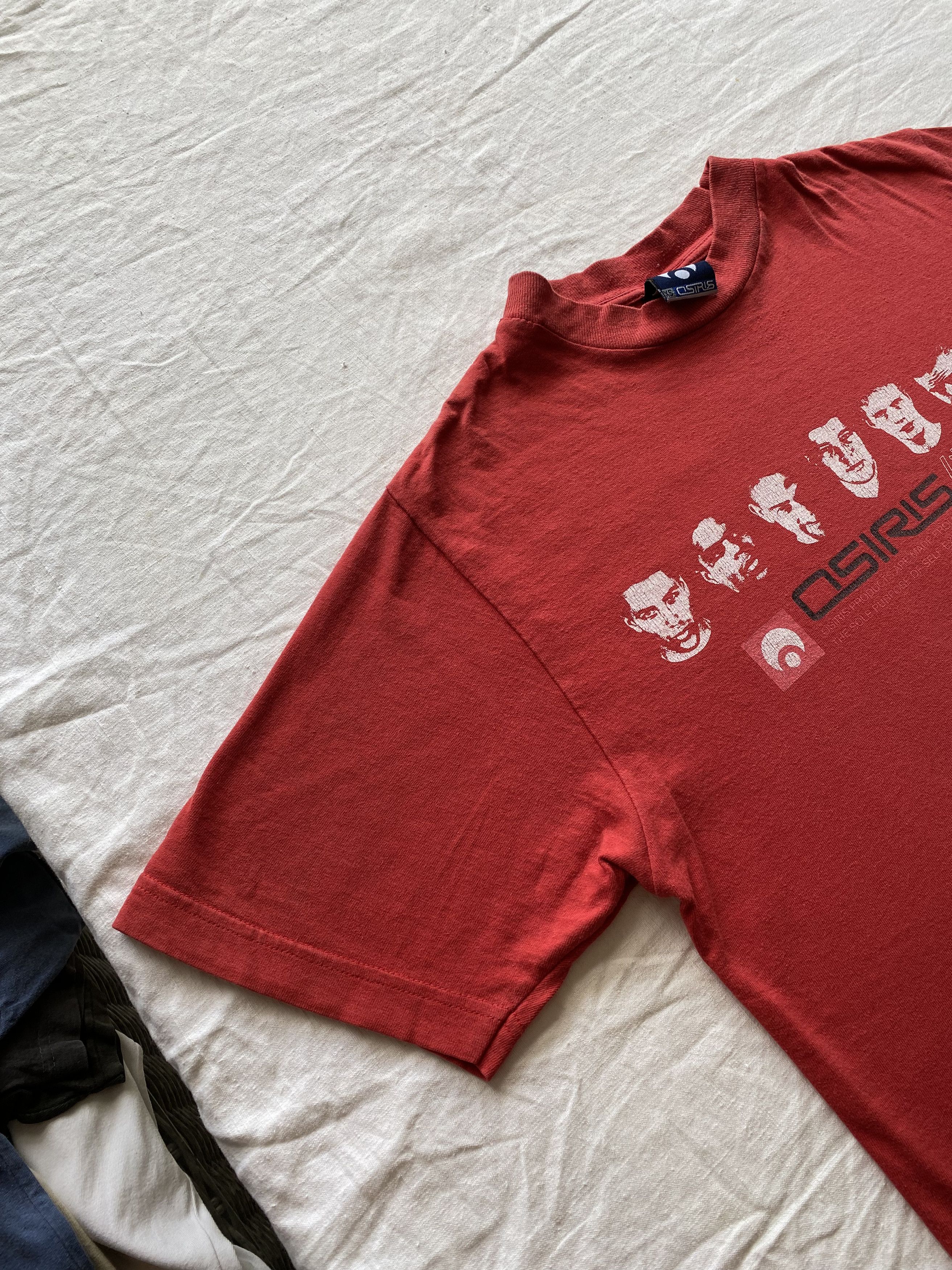 Osiris Osiris Vintage 90s Uaa Skateboarding Red Tee Size US XS / EU 42 / 0 - 16 Thumbnail