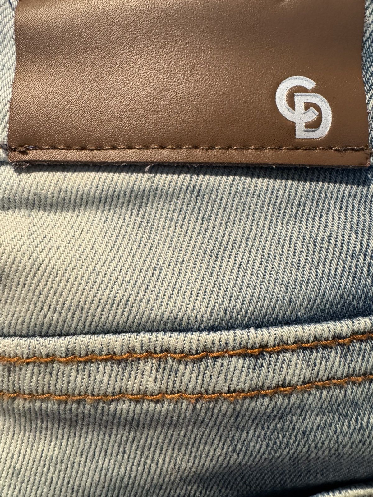 Crysp Denim Crysp Distressed Blue Biker Stitch Denim Size 30 Size US 30 / EU 46 - 11 Thumbnail