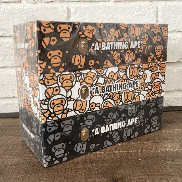Bape BAPE Baby Milo Box Tissue Set a bathing ape NIGO Size ONE SIZE - 1 Thumbnail