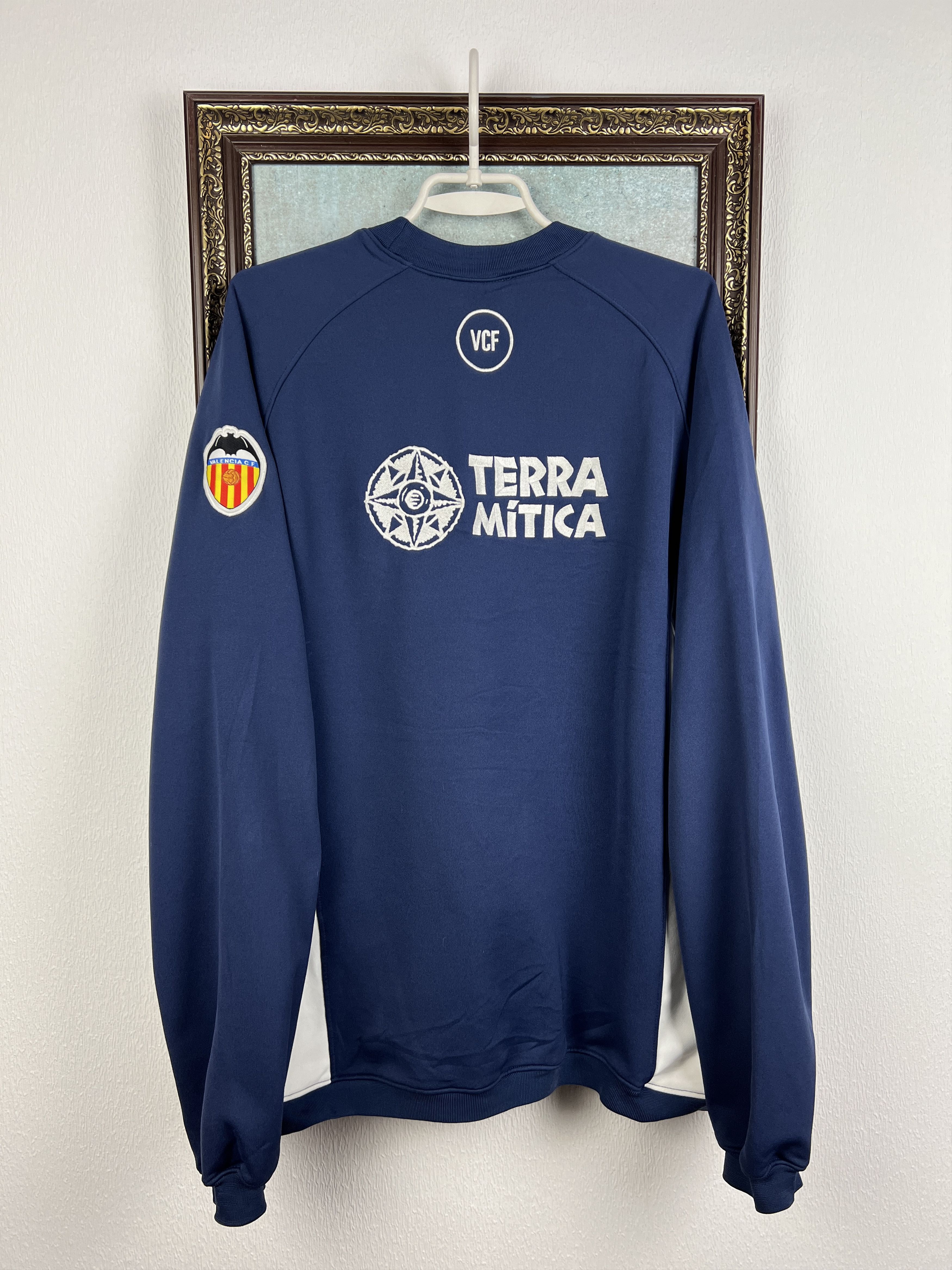 Nike Vintage Valencia Football Train Sweatshirt Soccer Crewneck Size US L / EU 52-54 / 3 - 8 Thumbnail