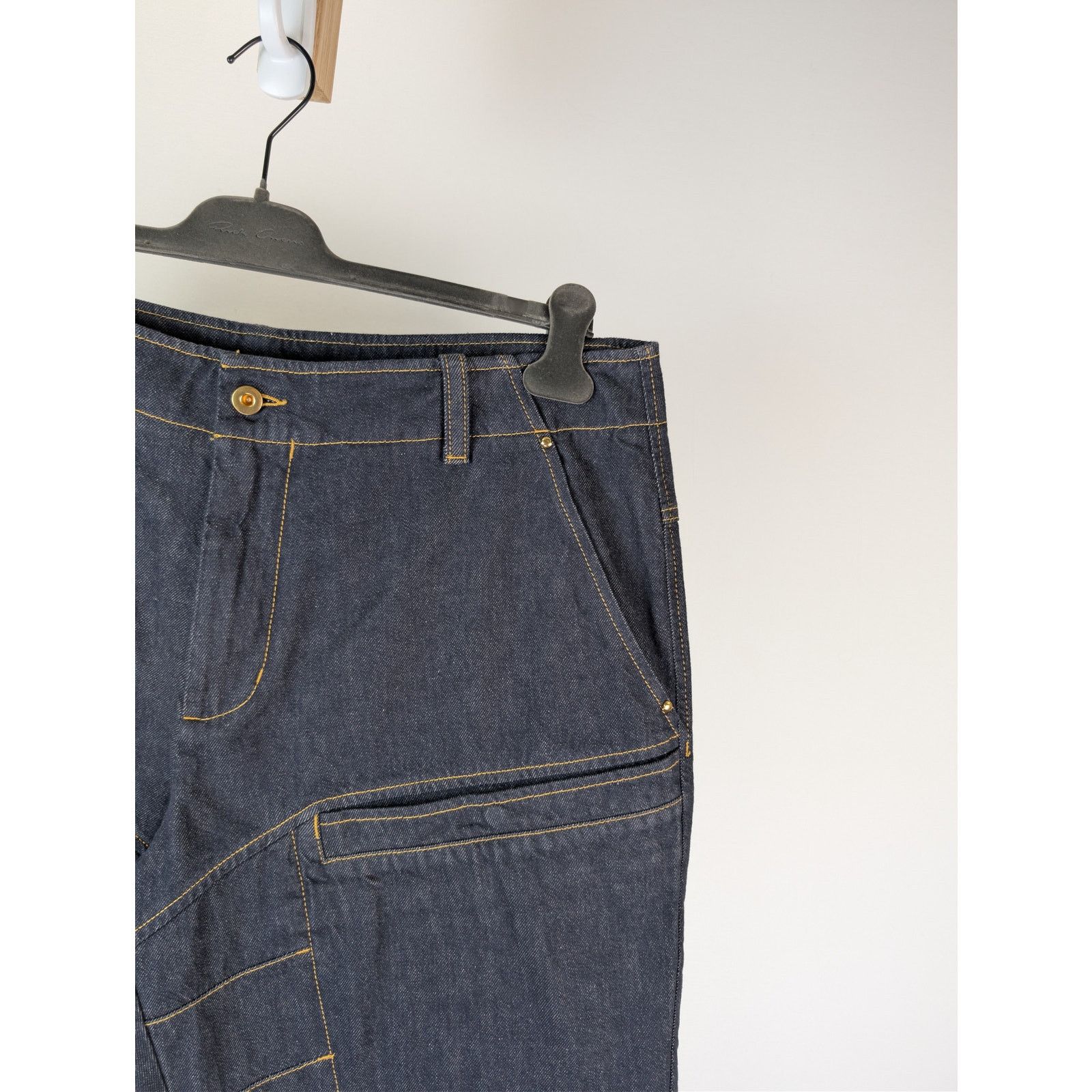 Moncler o1rshd1 Nigo Paneled Denim Pants in Blue Size US 36 / EU 52 - 5 Thumbnail