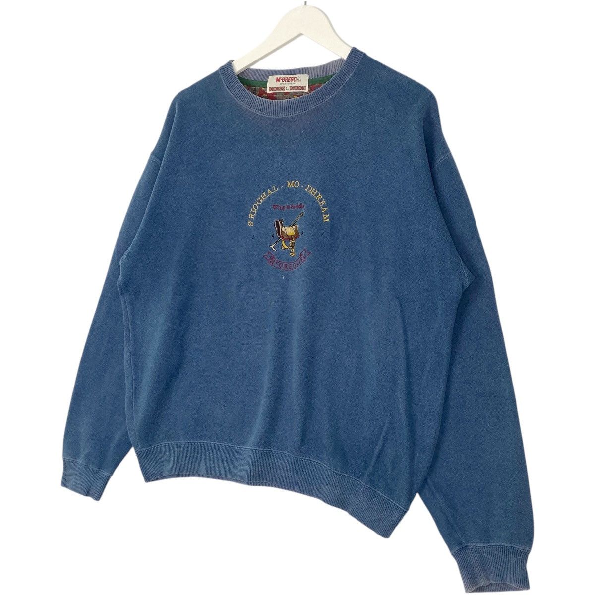 Vintage Vintage M Gregor Crewneck Sweatshirt Navy Blue Size L Size US L / EU 52-54 / 3 - 2 Thumbnail