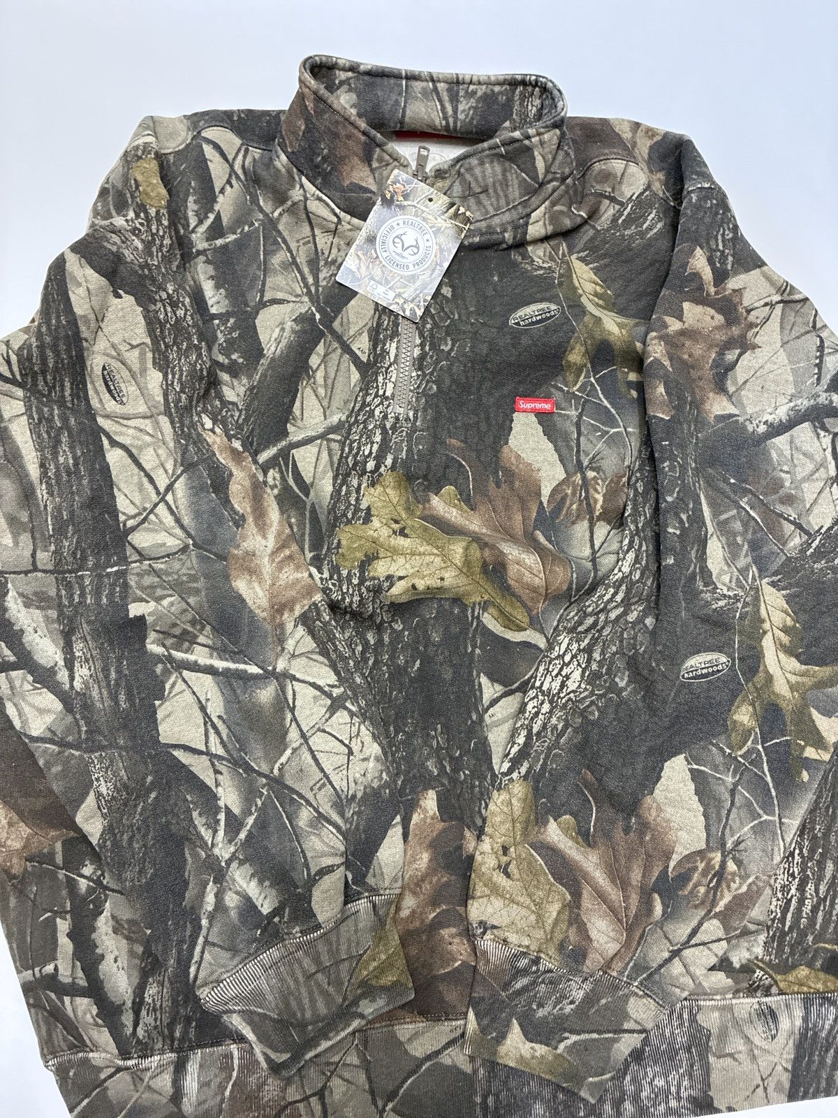 Supreme Supreme Small Box Half Zip Pullover Camo Size US M / EU 48-50 / 2 - 2 Thumbnail