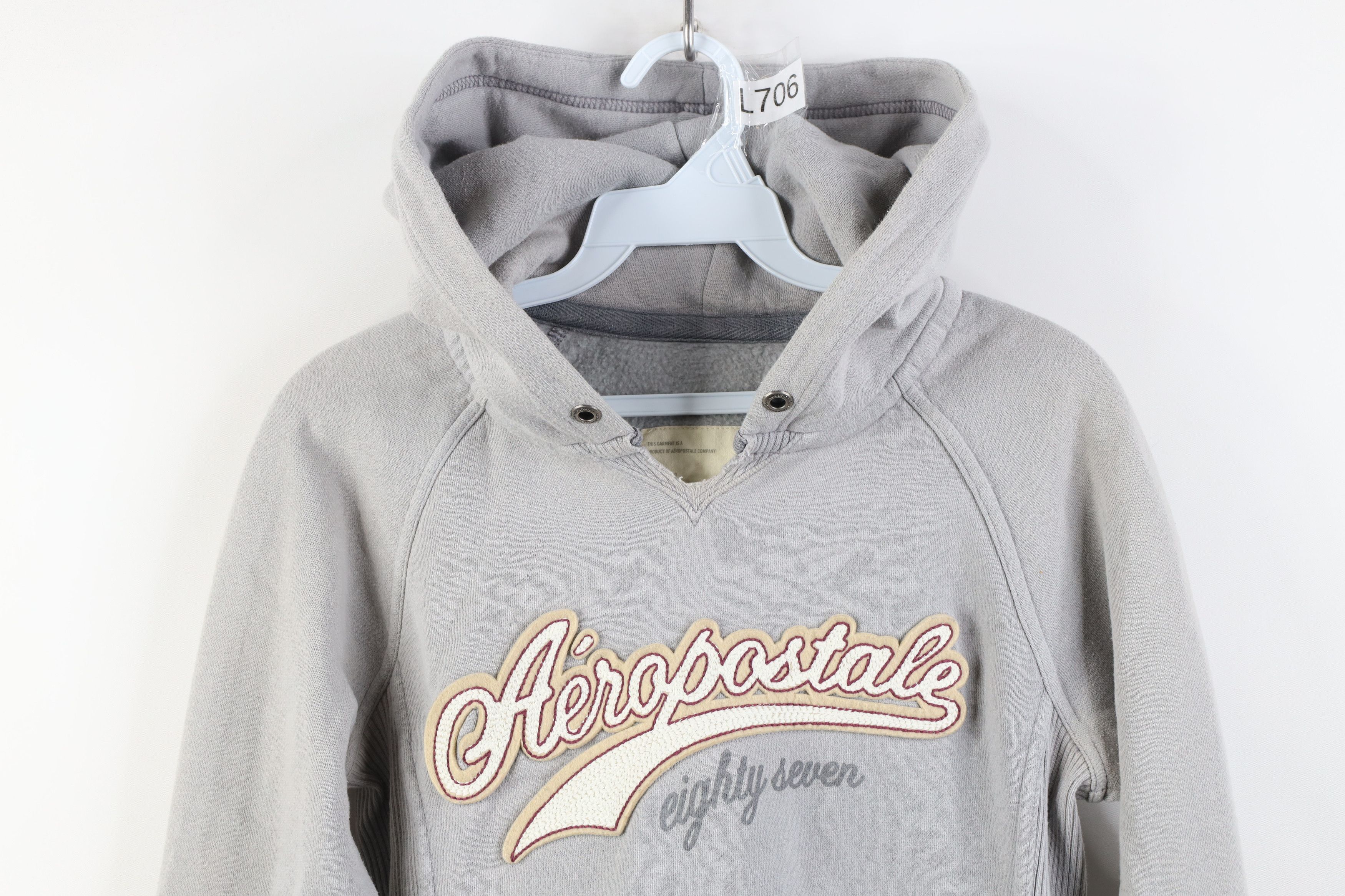 Aeropostale Vintage 90s Y2K Aeropostale Babydoll Bella Hoodie Sweatshirt Size M / US 6-8 / IT 42-44 - 2 Thumbnail