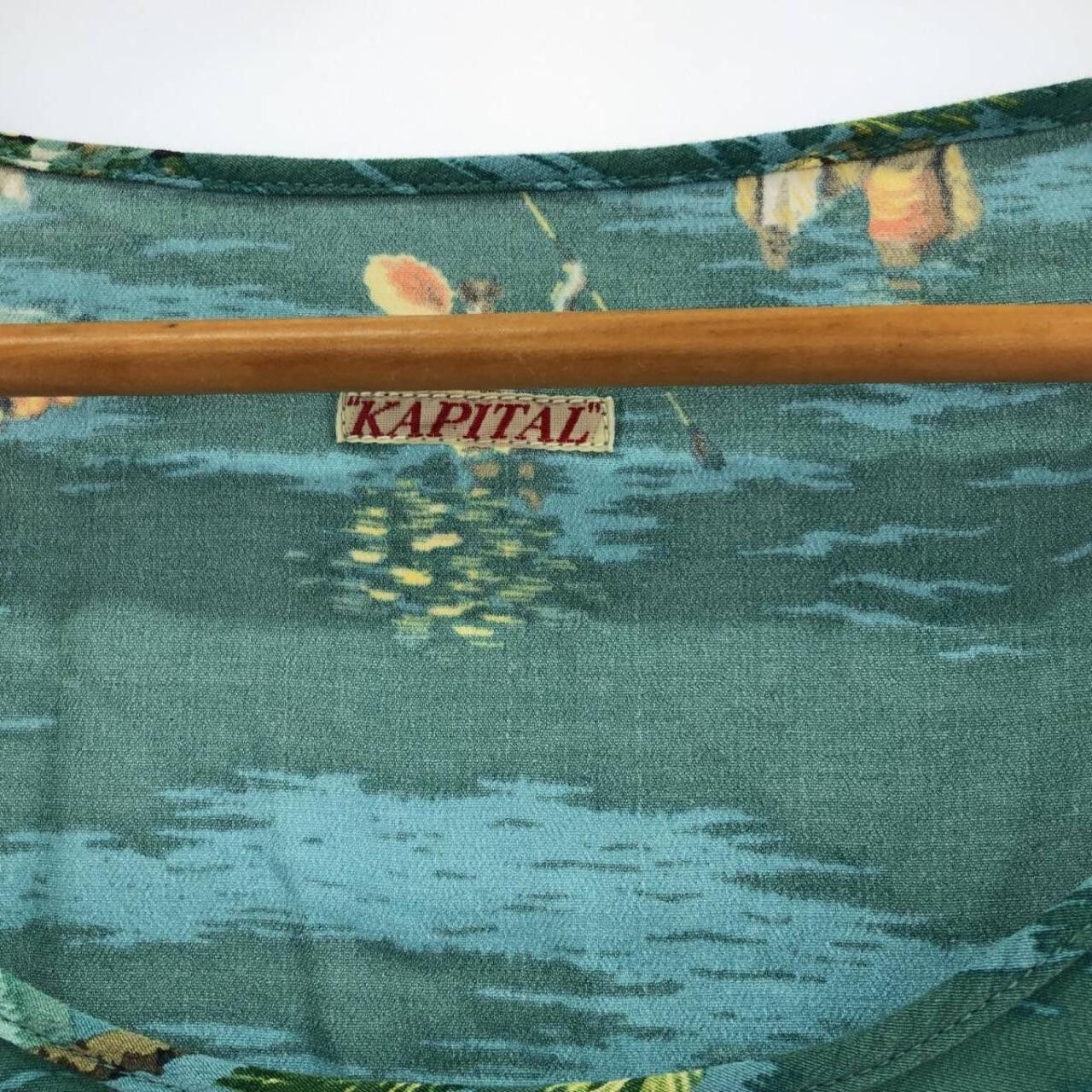 Kapital Kapital 100% Linen Sheer Aloha Print Tunic Size S-M 1 Size S / US 4 / IT 40 - 3 Thumbnail