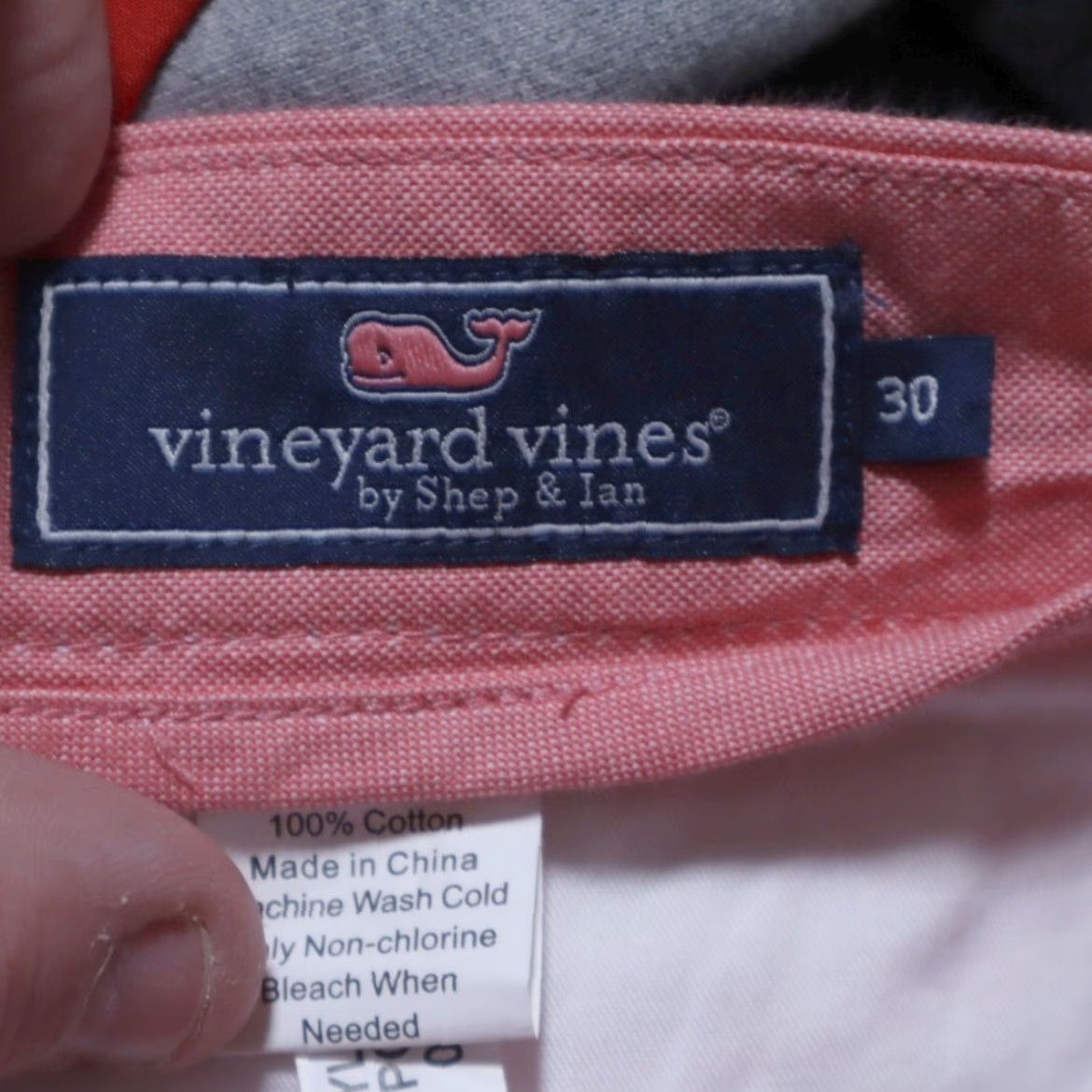 Vineyard Vines VINEYARD VINES Breaker Cotton Khaki Chino Shorts Pink Striped Men's 30 Size US 30 / EU 46 - 5 Thumbnail