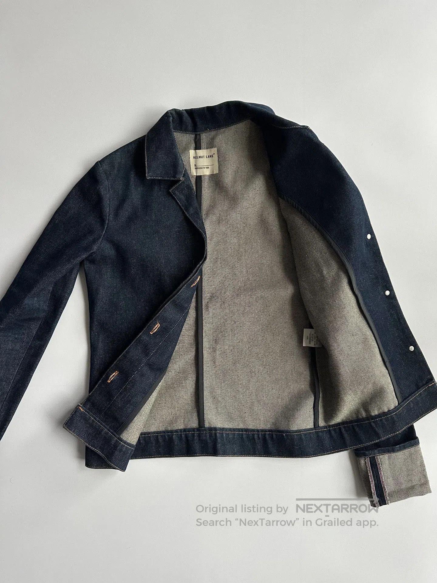 Helmut Lang HELMUT LANG 96AW Denim Jacket. Size S / US 4 / IT 40 - 7 Thumbnail