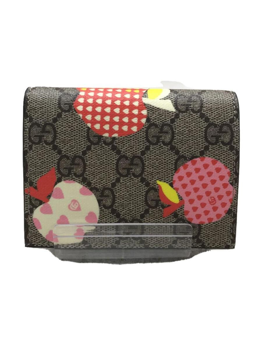 Gucci Gucci Monogram Coin Case Brown Size ONE SIZE - 1 Thumbnail