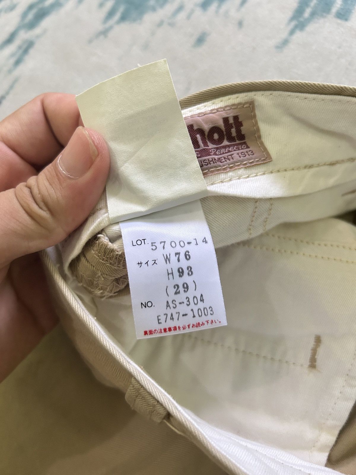 Schott Schott Khaki Cotton Workwear Panr Size US 30 / EU 46 - 4 Thumbnail