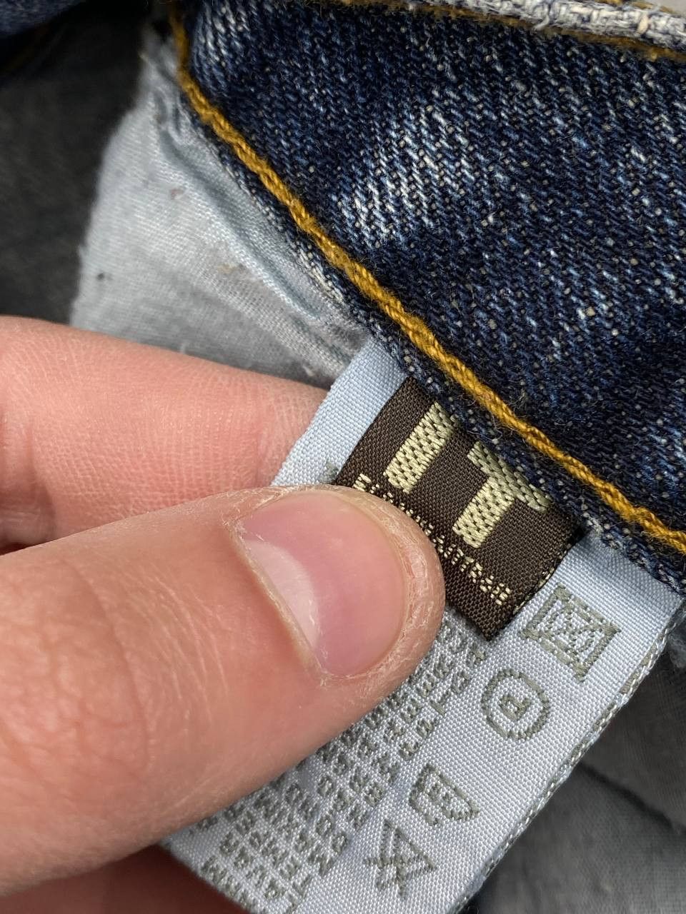 Armani Vintage Armani Denim Baggy Jeans Size US 34 / EU 50 - 13 Thumbnail