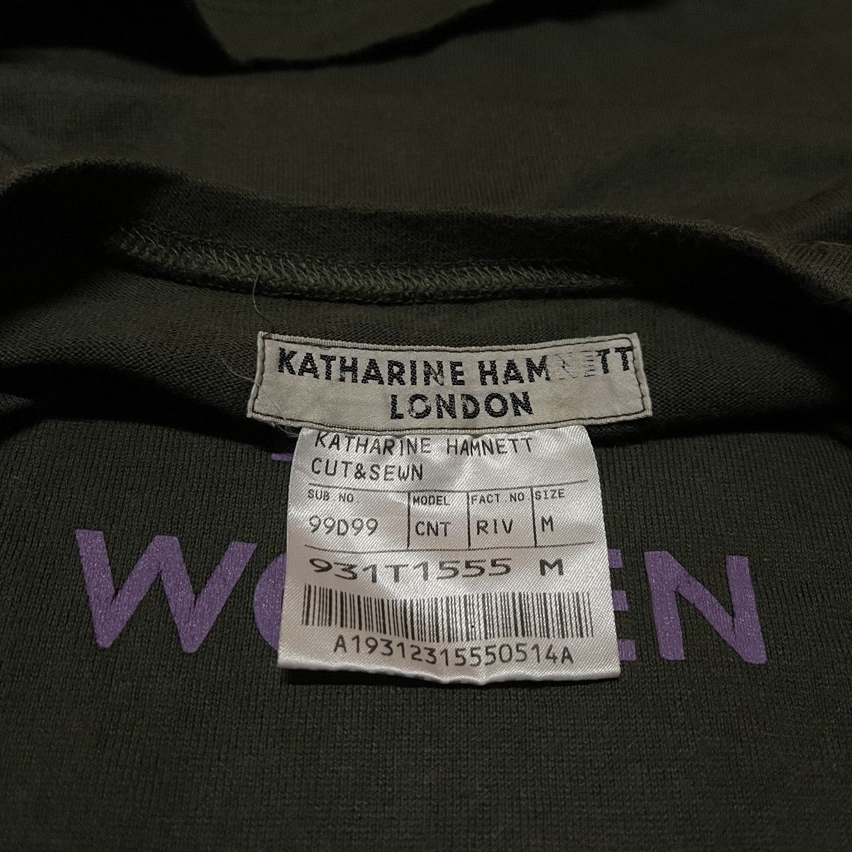 Katharine Hamnett London Katherine hamnett london tshirt Size US S / EU 44-46 / 1 - 3 Thumbnail
