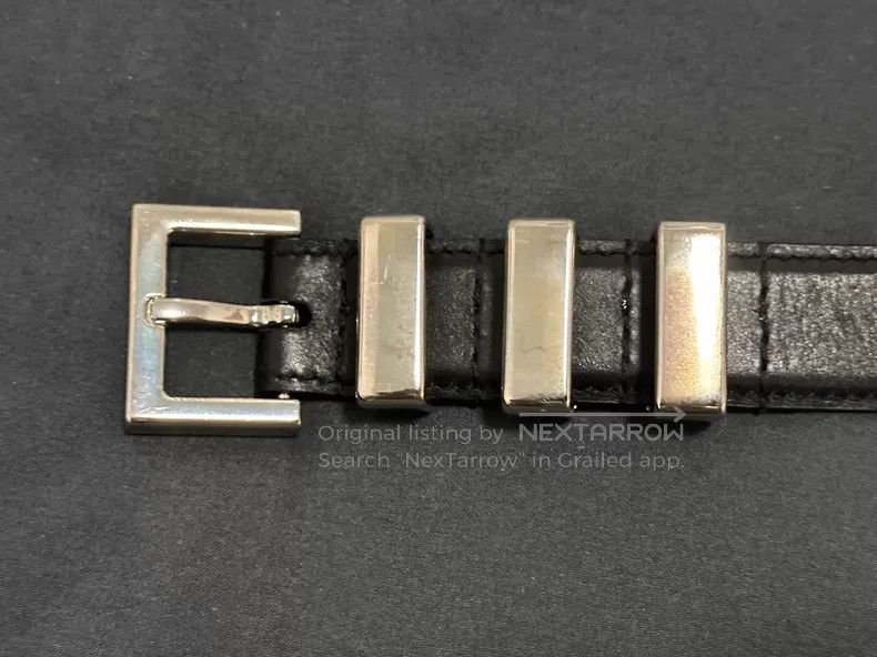Saint Laurent Paris Saint Laurent Paris Three-Part Buckle Belt i Size ONE SIZE - 3 Thumbnail