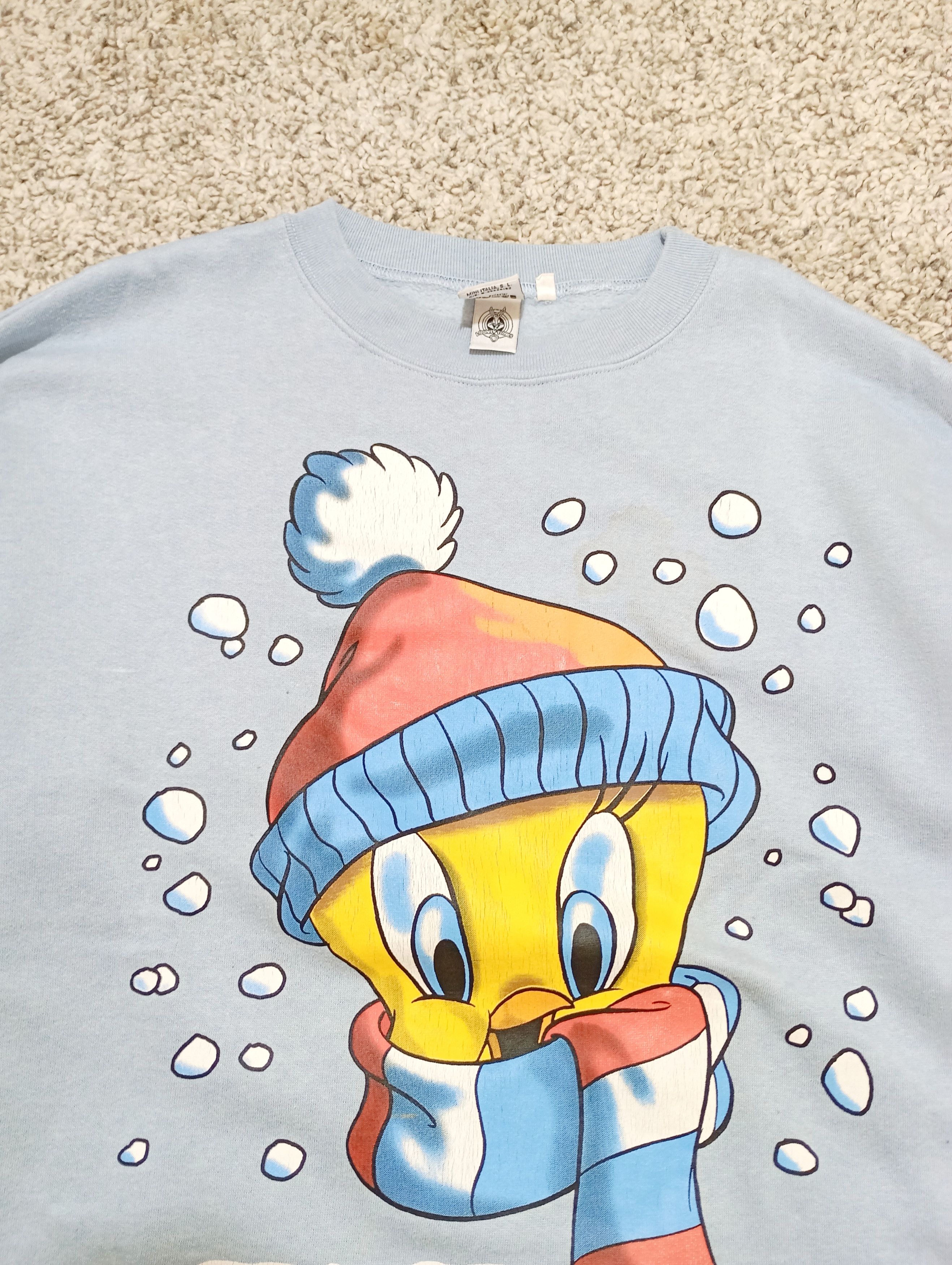 Warner Bros Vintage 1997 Lonney Tunes Tweety Shirt Size US L / EU 52-54 / 3 - 2 Thumbnail