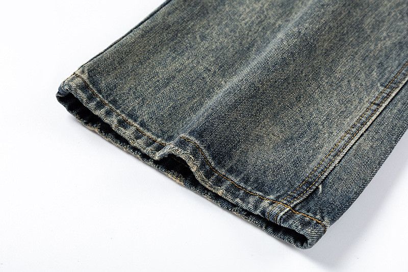 Vintage American high street Vibe vintage washed distressed jeans Size US 32 / EU 48 - 5 Thumbnail