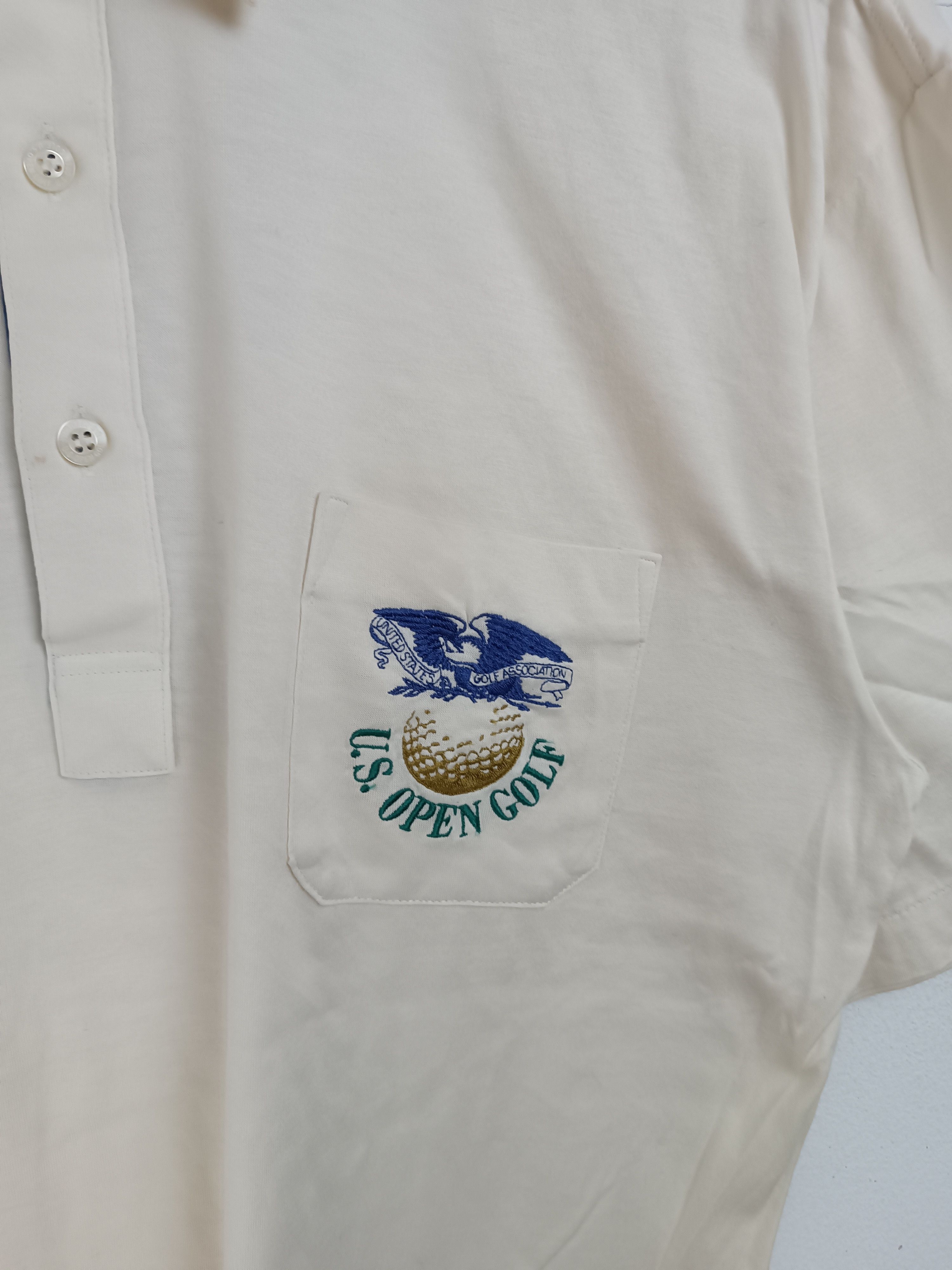 Vintage VINTAGE 90'S US OPEN GOLF POLO RETRO STYLE VERY RARE Size US M / EU 48-50 / 2 - 10 Thumbnail