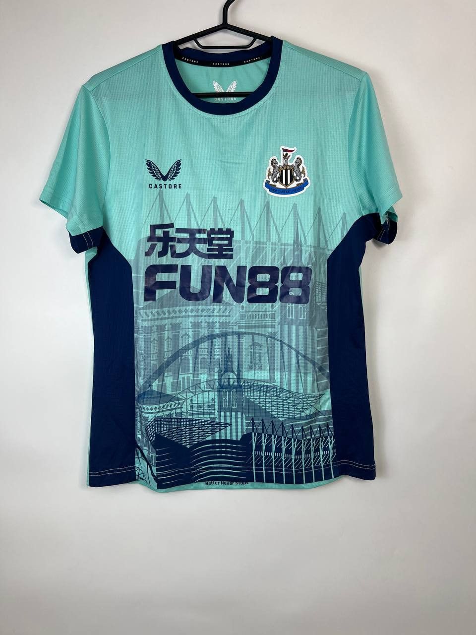 Other Newcastle United 2022/2023 Third Shirt Soccer Castor Sz L Size S / US 4 / IT 40 - 1 Thumbnail