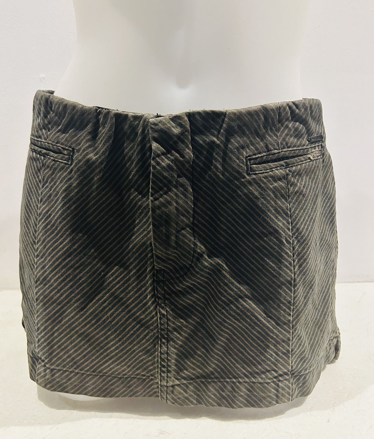 Diesel Diesel pinstrip mini skirt Size 29" - 1 Thumbnail