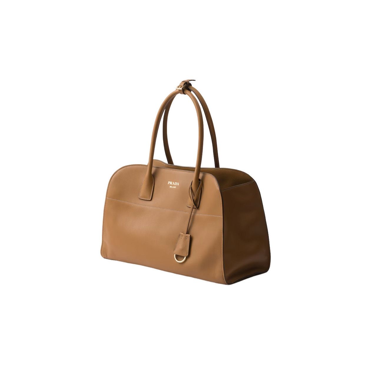 Prada PRADA $4300 Caramel Leather Large Tote Bag New & Authentic Size ONE SIZE - 2 Thumbnail