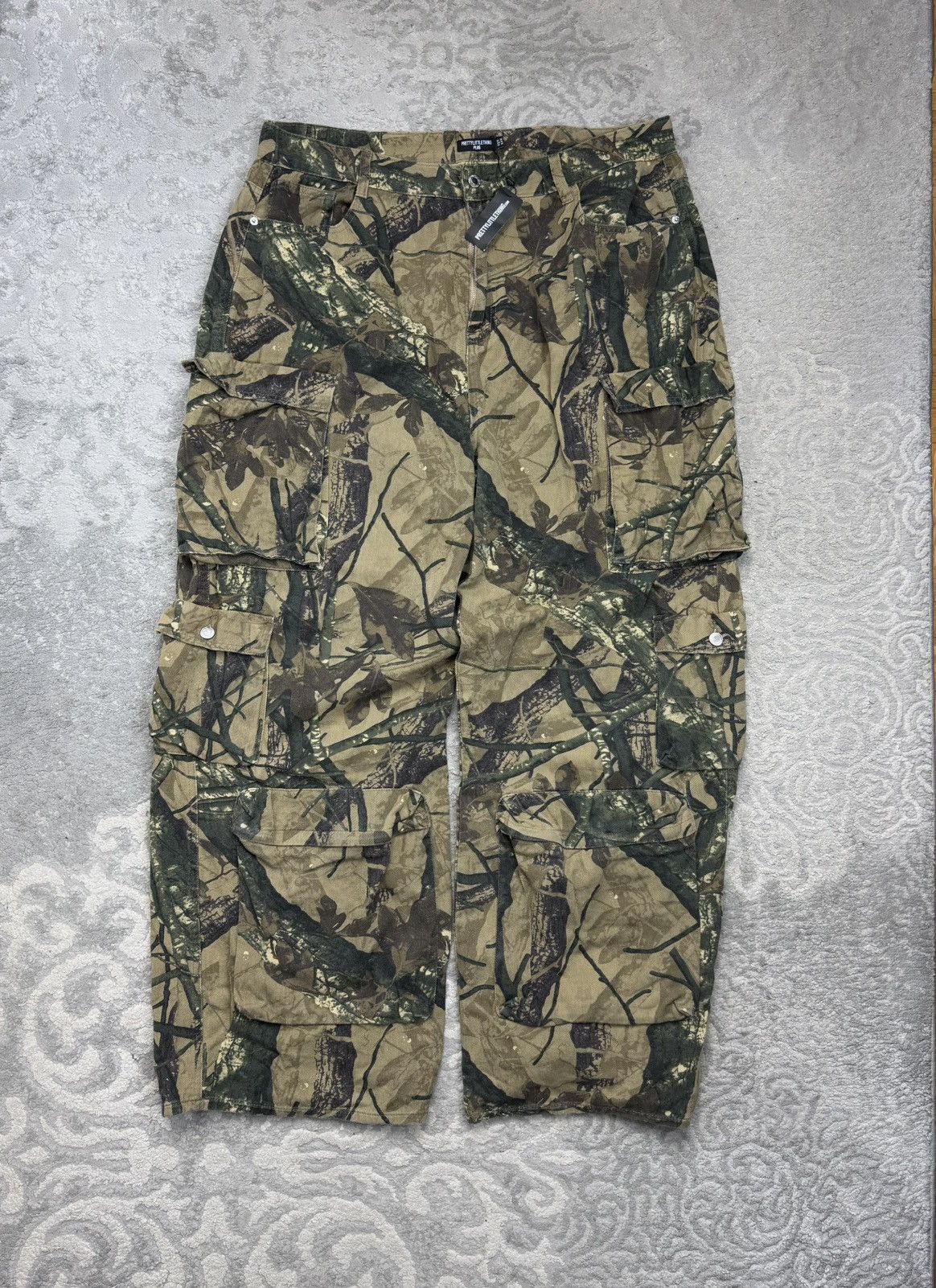 Other 4XL Baggy Cargo Pants Realtree Camo Vintage 4XL Size US 44 / EU 60 - 2 Thumbnail