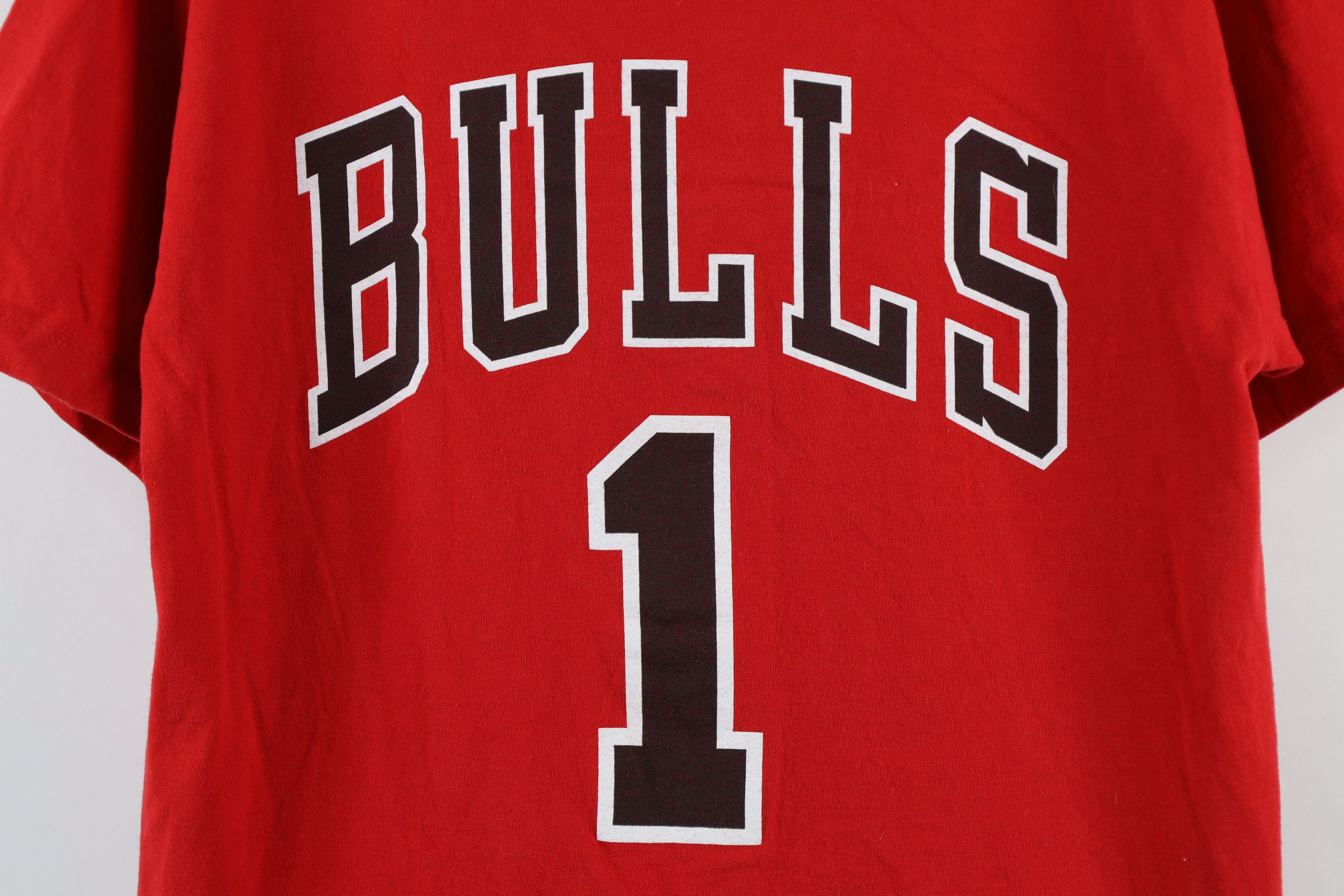 Adidas × Vintage Vintage Adidas Rose Chicago Bulls Basketball Jersey T-Shirt Size US M / EU 48-50 / 2 - 4 Thumbnail