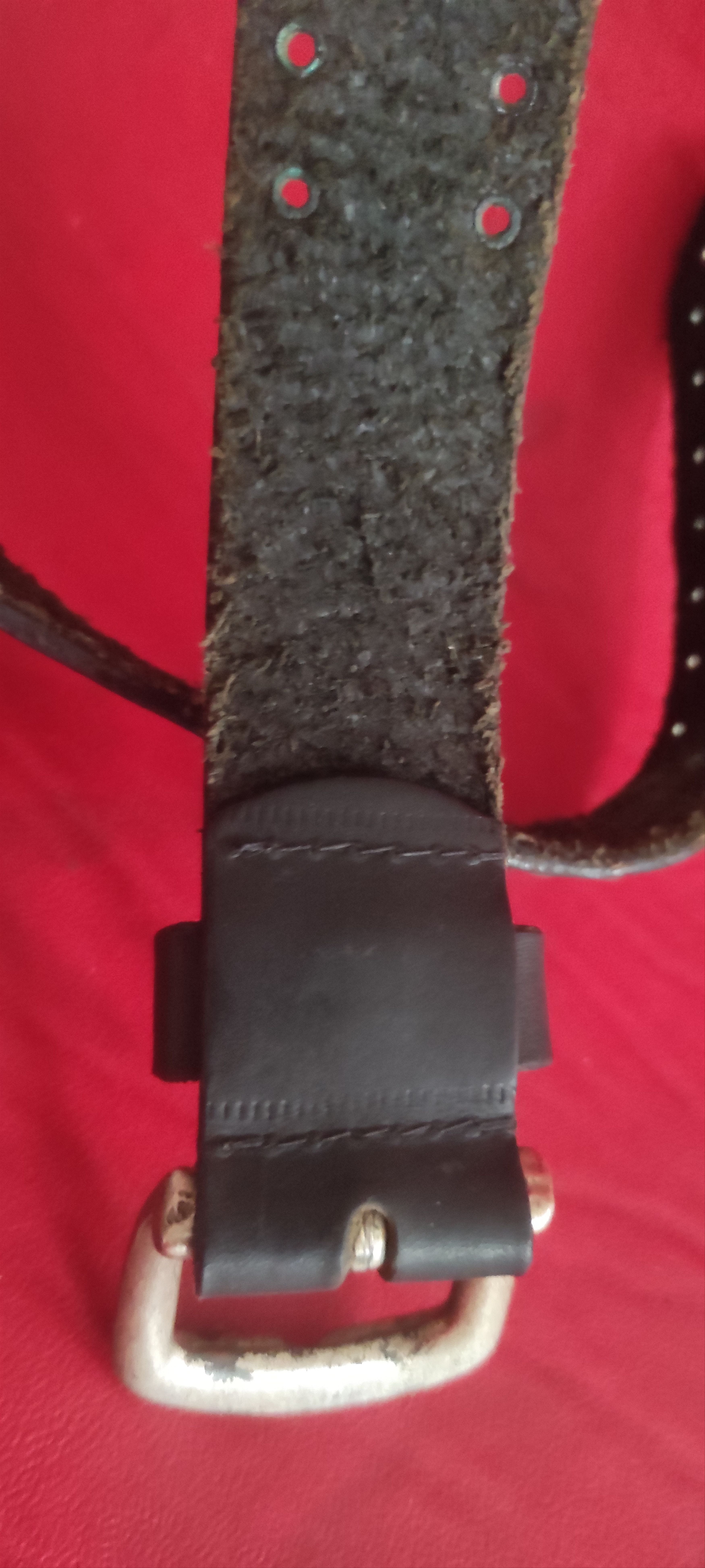 Diesel Diesel Y2K Leather Belt Simon Style Studded Made Mexico Sz M Size ONE SIZE - 8 Thumbnail