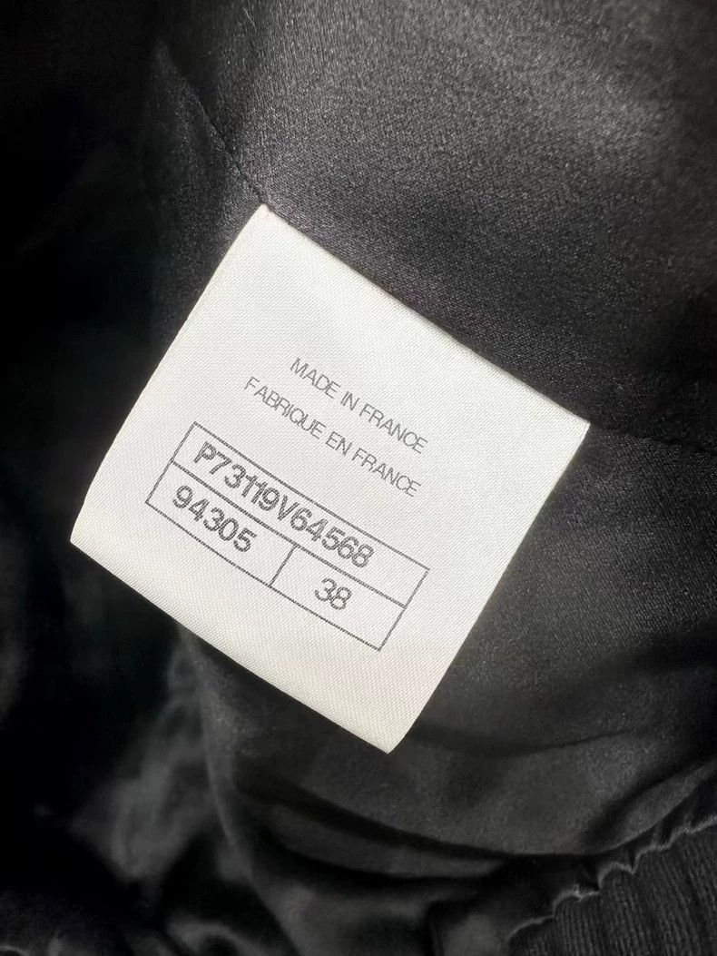 Chanel Chanel 22A autumn and winter workshop black tweed zipper c Size XS / US 0-2 / IT 36-38 - 6 Thumbnail