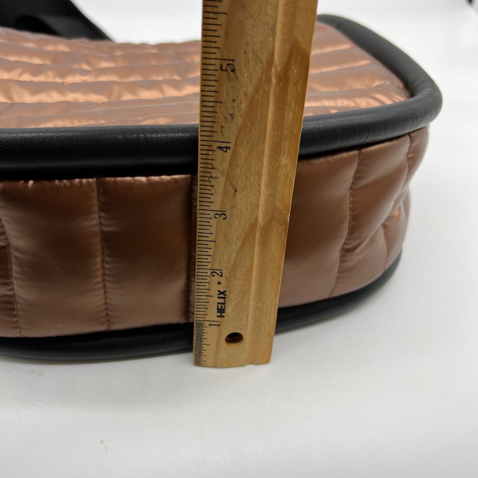 Other Think Royln Audrey VL Trim Crossbody Purse Pearl Copper Colo Size ONE SIZE - 4 Thumbnail