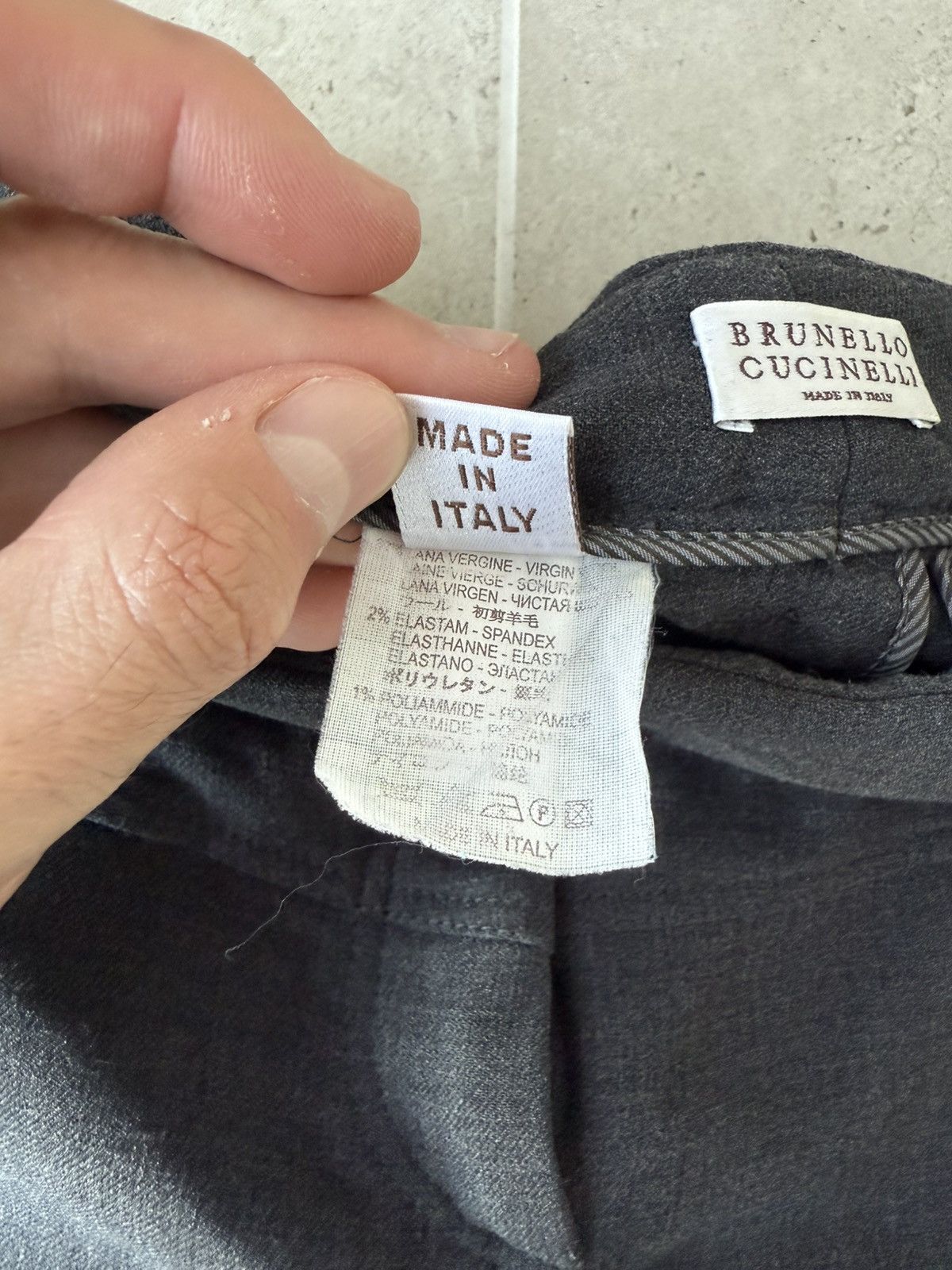 Brunello Cucinelli Vintage Brunello Cucinelli Luxury Pants Size 27" / US 4 / IT 40 - 9 Thumbnail