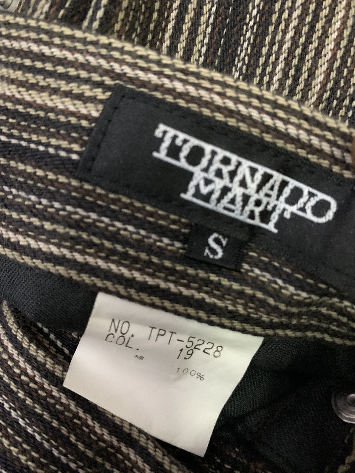 Tornado Mart 💥Avant-Garde Flare Tornado Mart Zip Pant Size US 28 / EU 44 - 7 Thumbnail