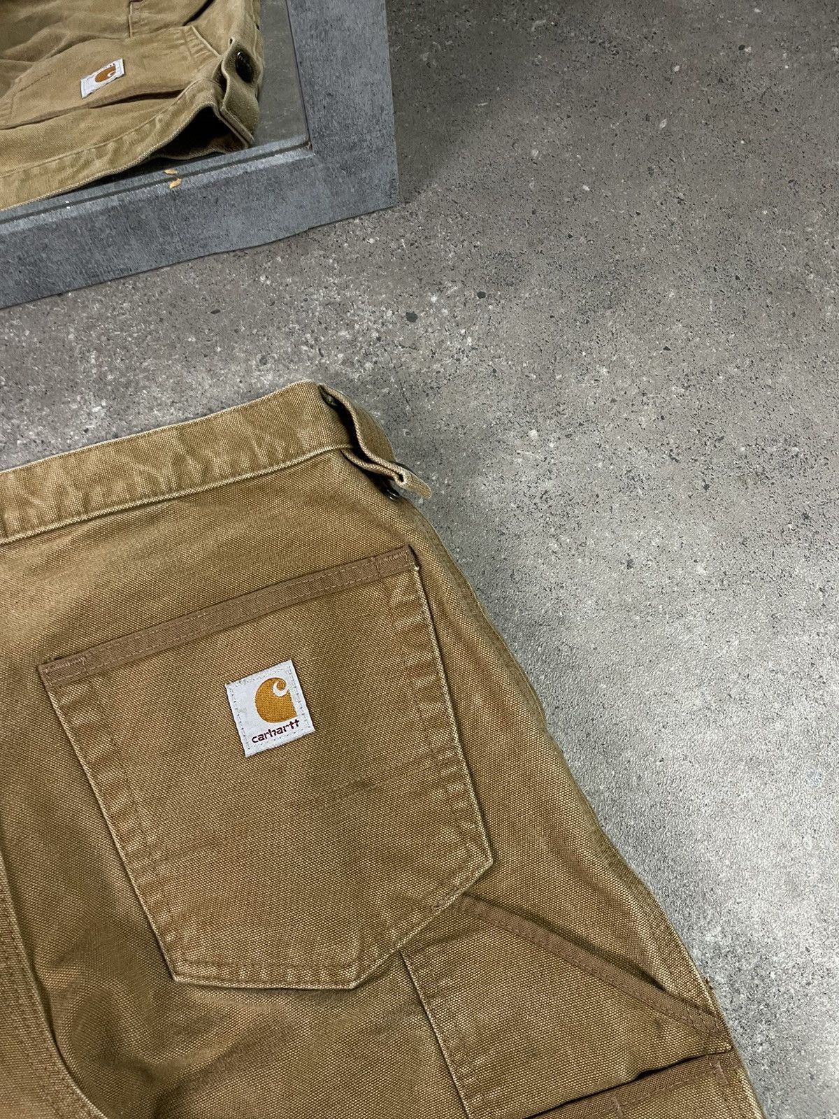 Carhartt × Vintage Vintage Y2K Carhartt Workwear Double Knee Pants Size US 30 / EU 46 - 3 Thumbnail