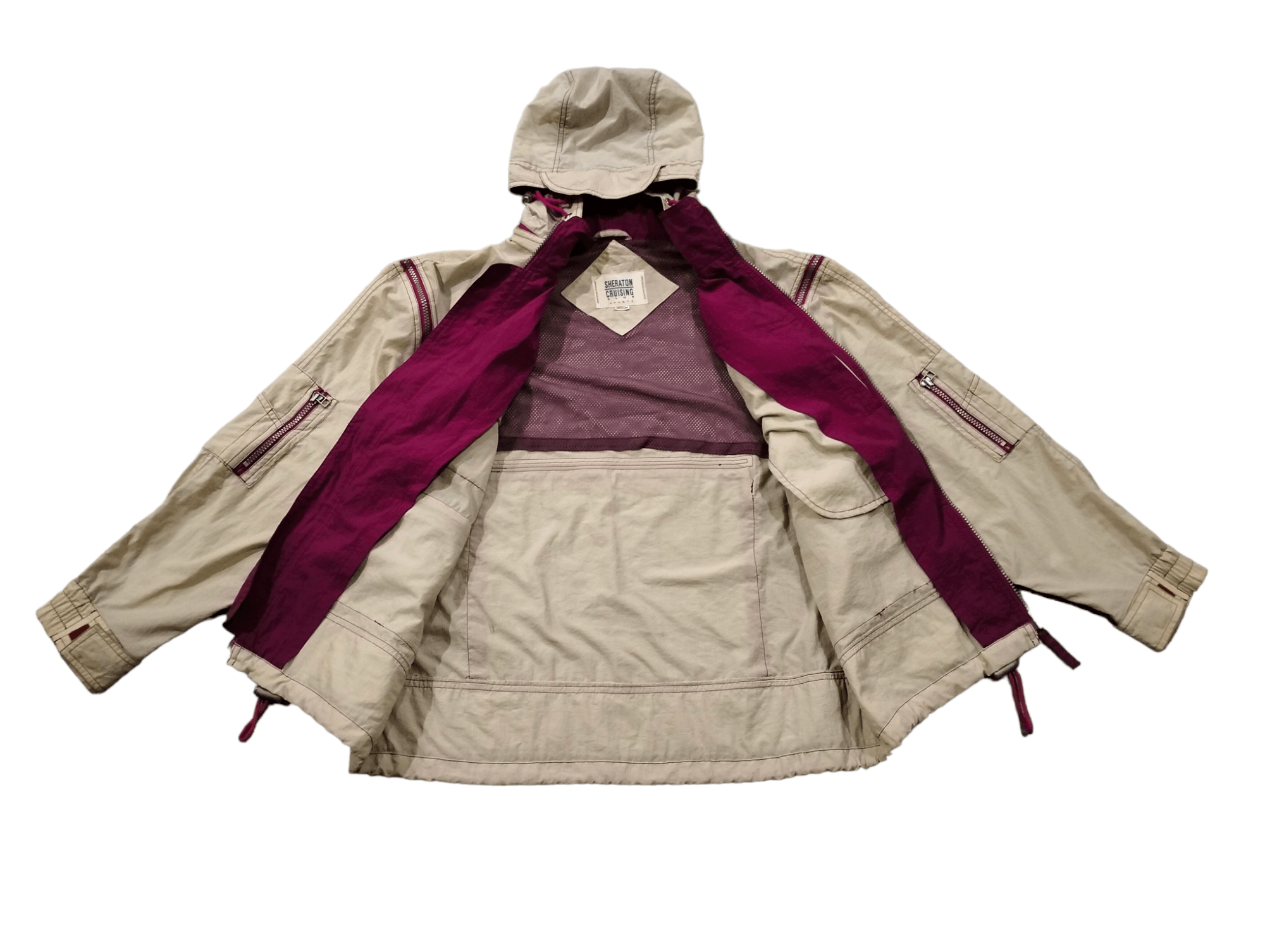 Japanese Brand 90s Sheraton Cruising Detachable Survival Jacket Size US M / EU 48-50 / 2 - 4 Thumbnail